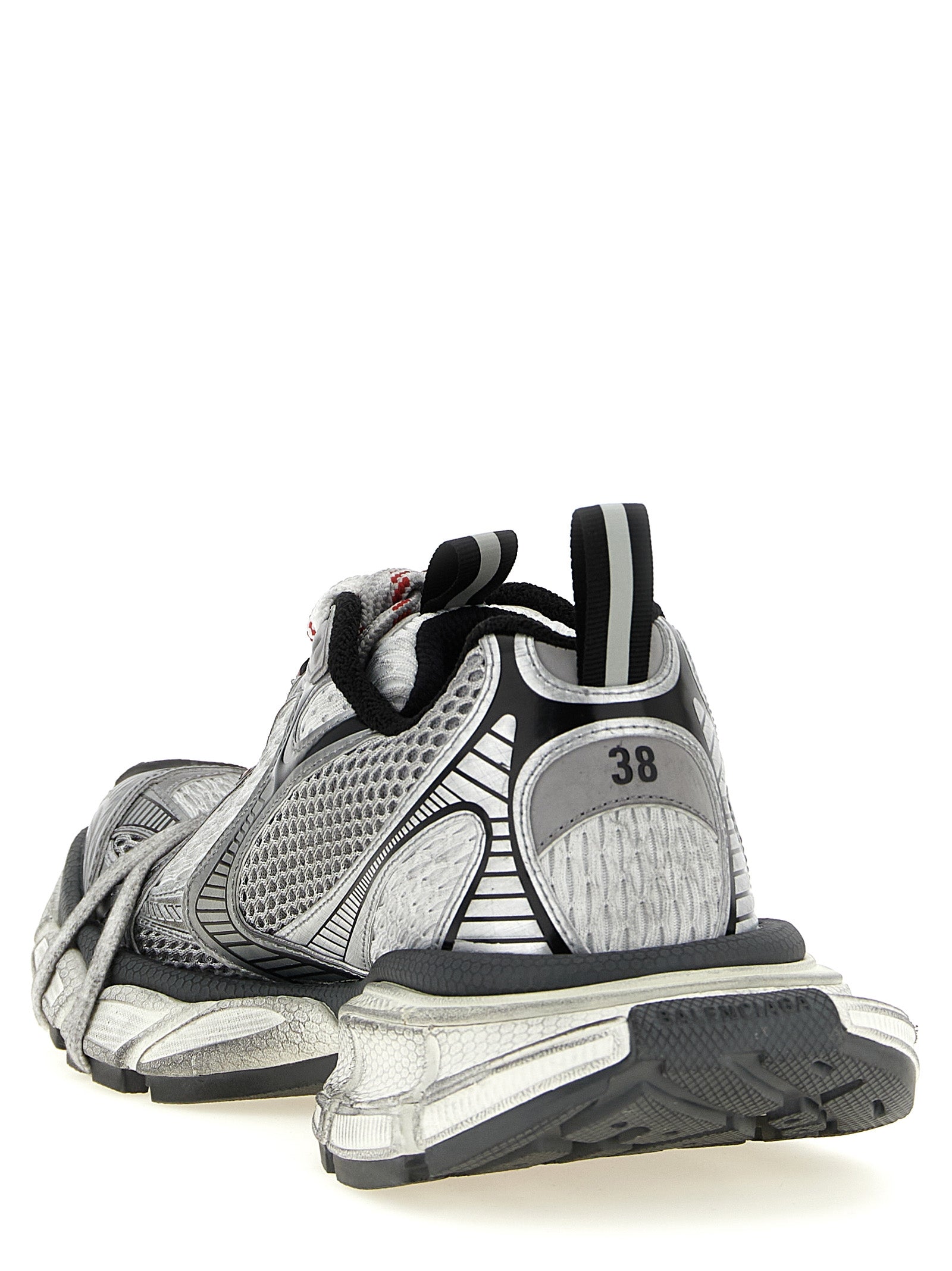 Balenciaga Worn Effect Innovations Architectural Sneakers