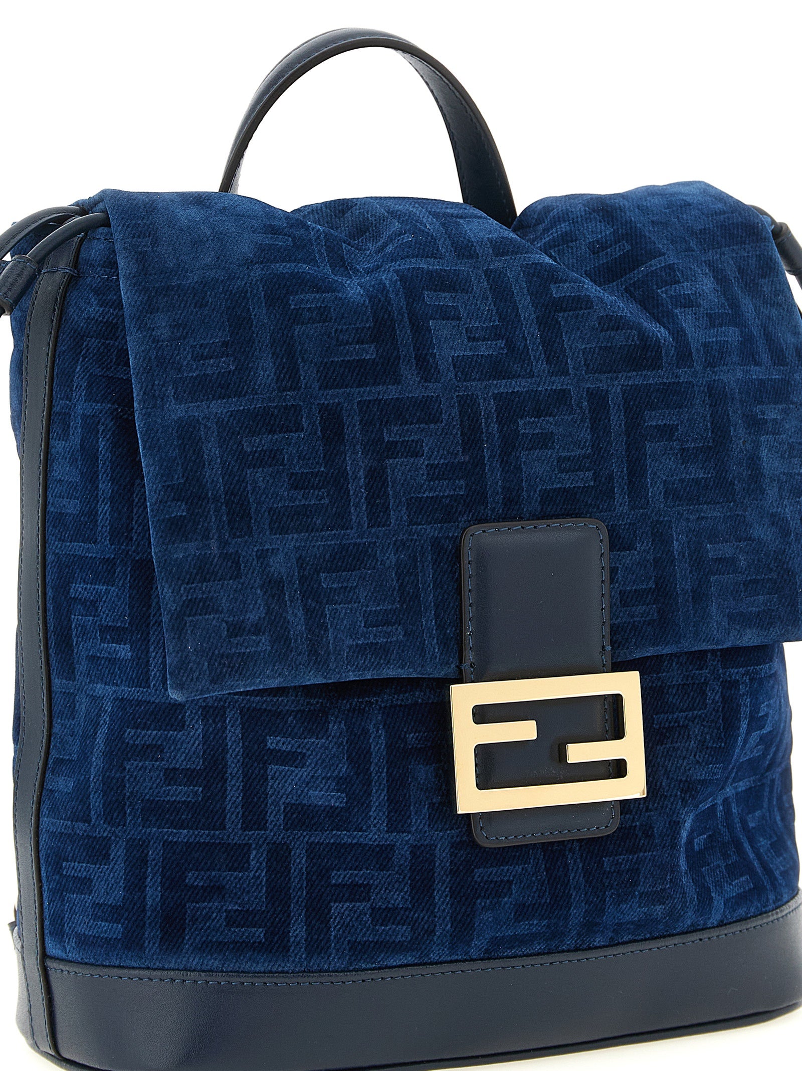 Fendi FF Denim Rugzak