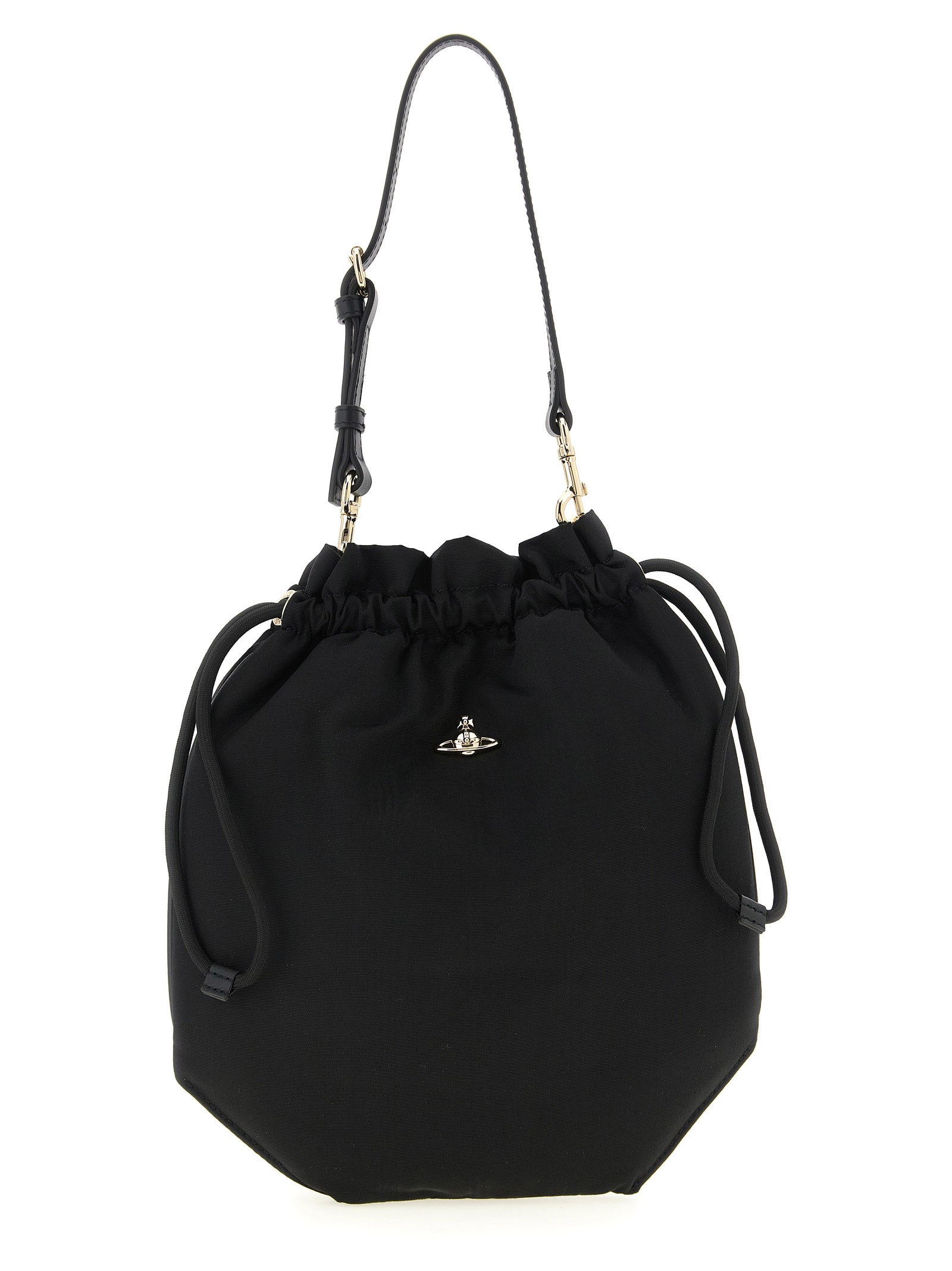 Vivienne Westwood OrbLogo Drawstring Pouch Handbag