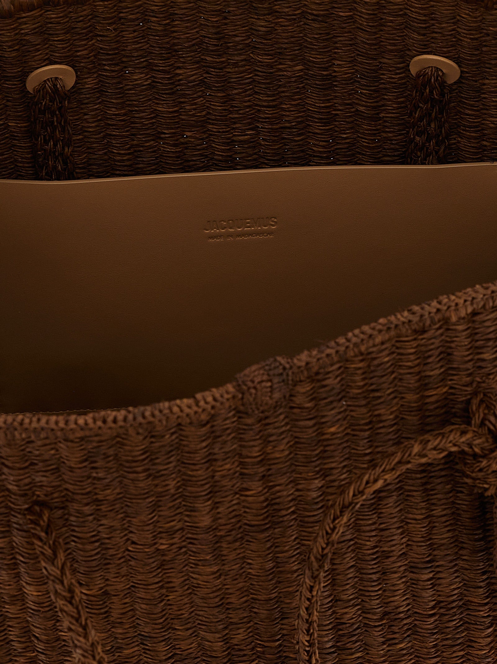 Jacquemus Le Grand Turismo Raphia ToteBag