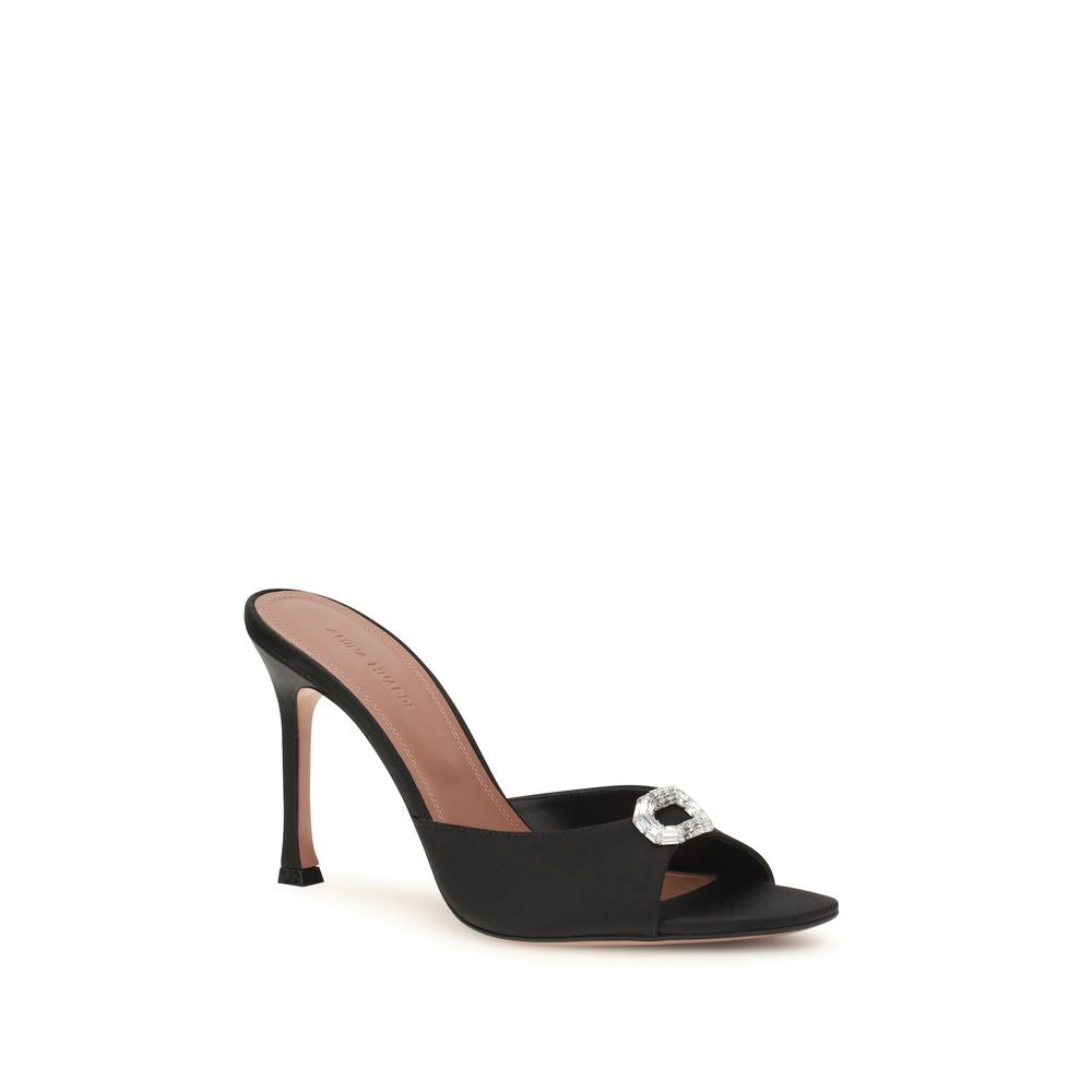 Amina Muaddi Camelia Mule Sandals