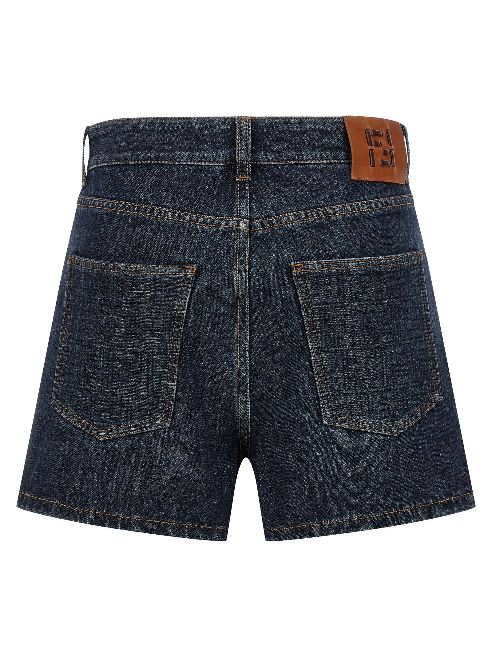 Fendi FF Padded Bermuda Shorts