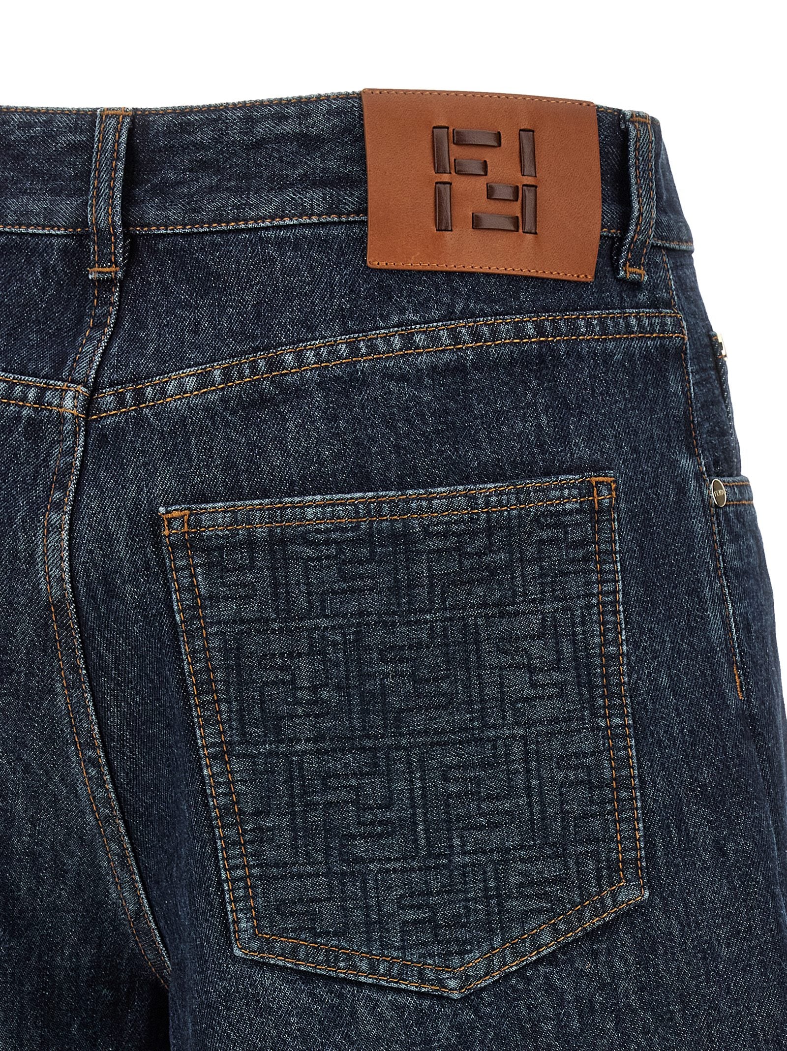 Fendi FF Padded Bermuda Shorts