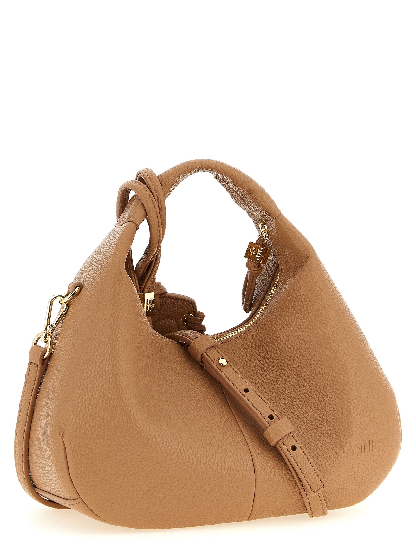 Ganni Mini Hobo Crossbody Bag
