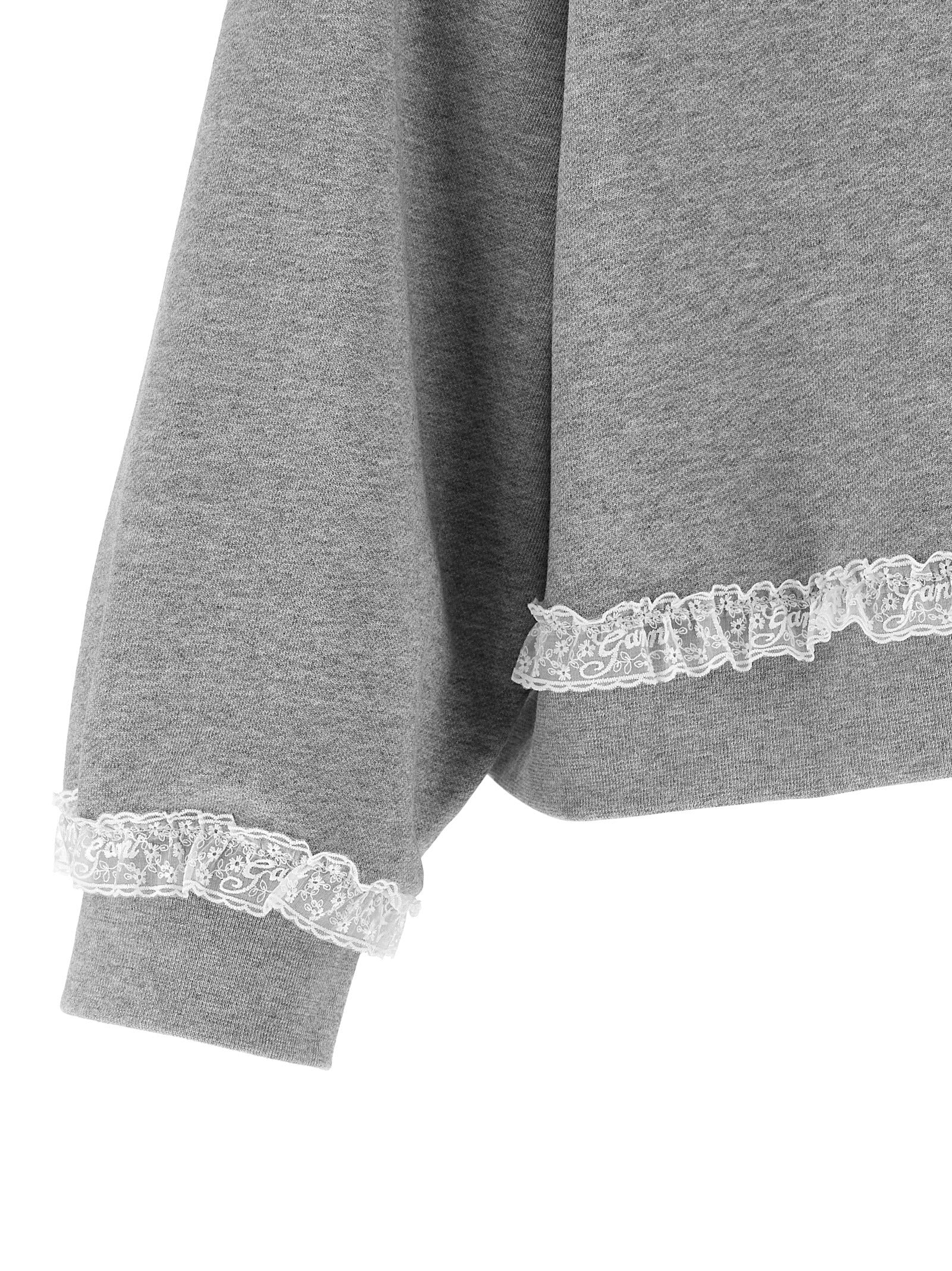 Ganni Isoli Crewneck Oversized Sweatshirt