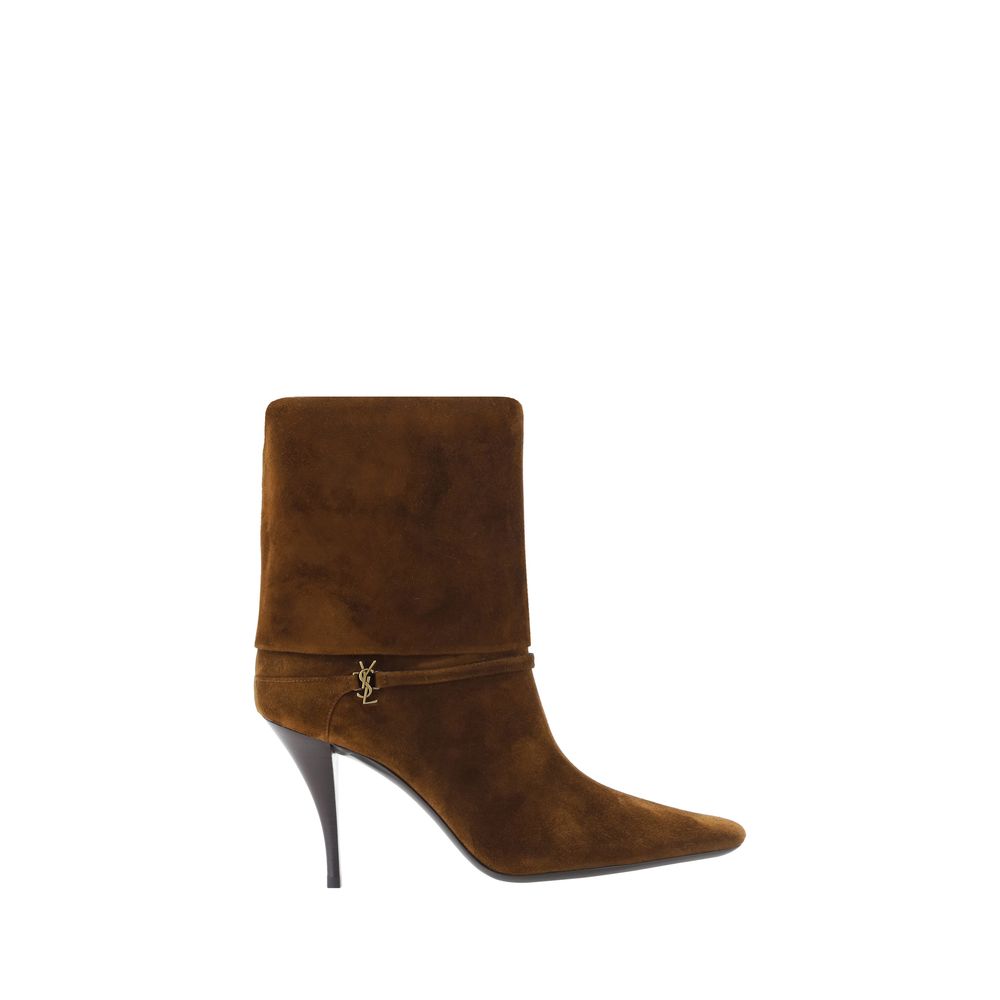 Saint Laurent Bos Taurus Ankle Boots