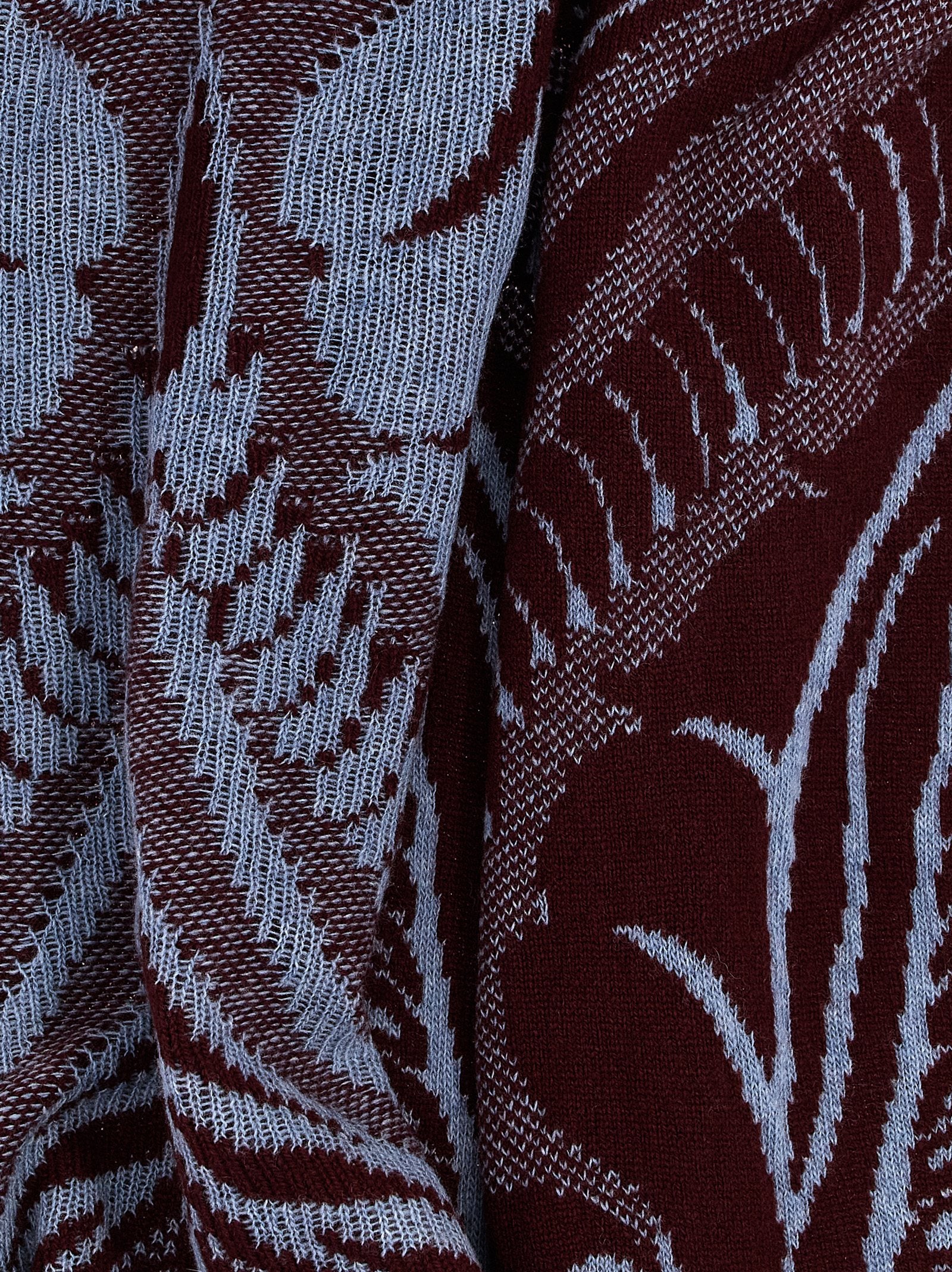 Etro Barocco Jacquard Wool Scarf