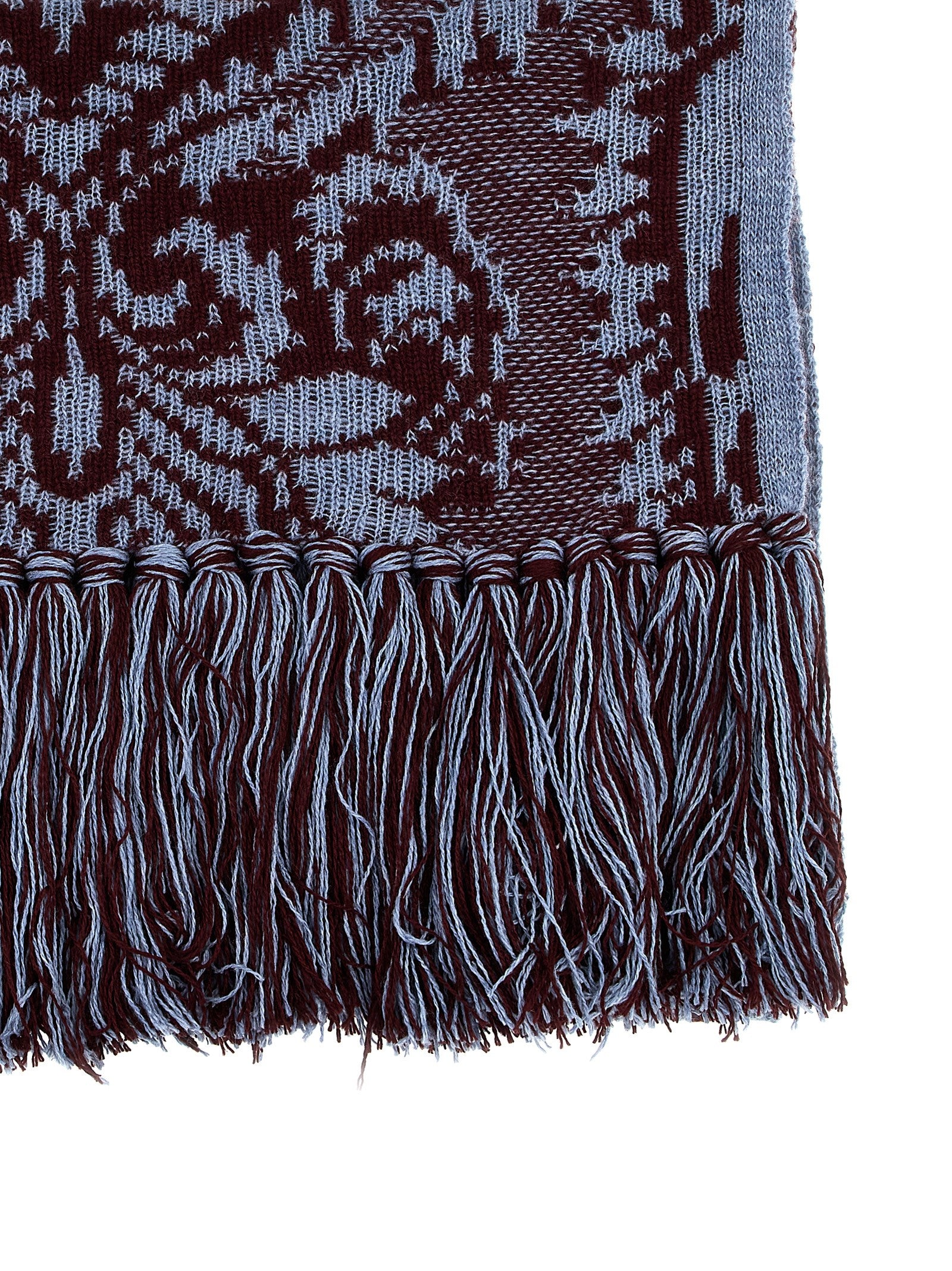 Etro Barocco Jacquard Wool Scarf