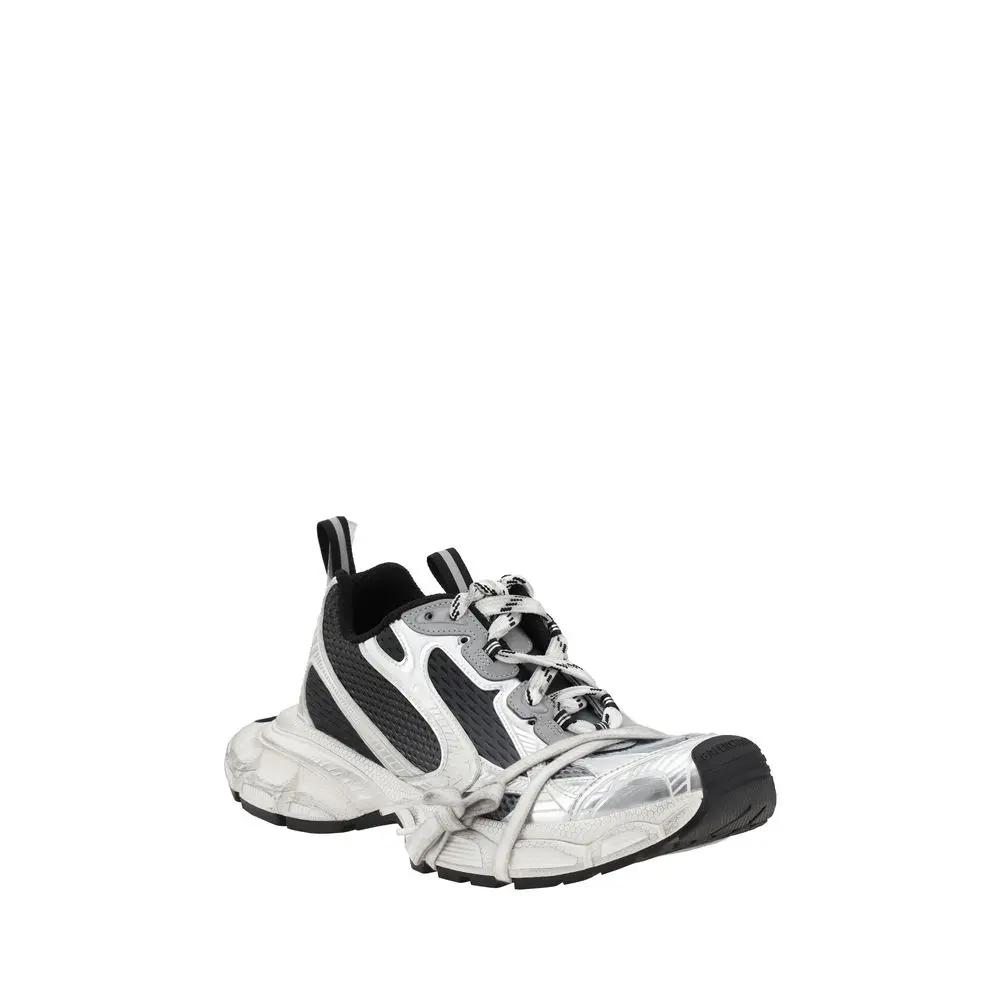 Balenciaga 3XL Sneakers – Zilver, Wit & Zwart Mesh Balenciaga