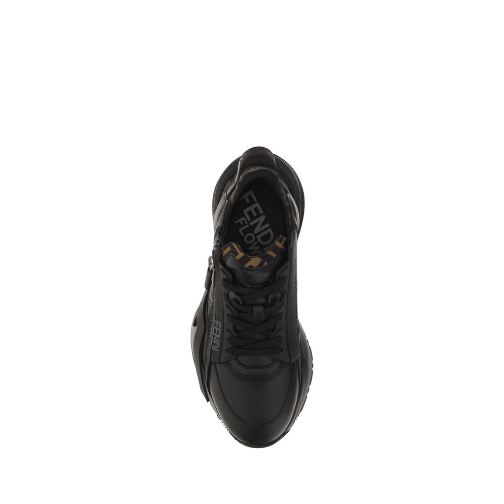 Fendi Flow Running Sneakers in Zwart | Maison Martin