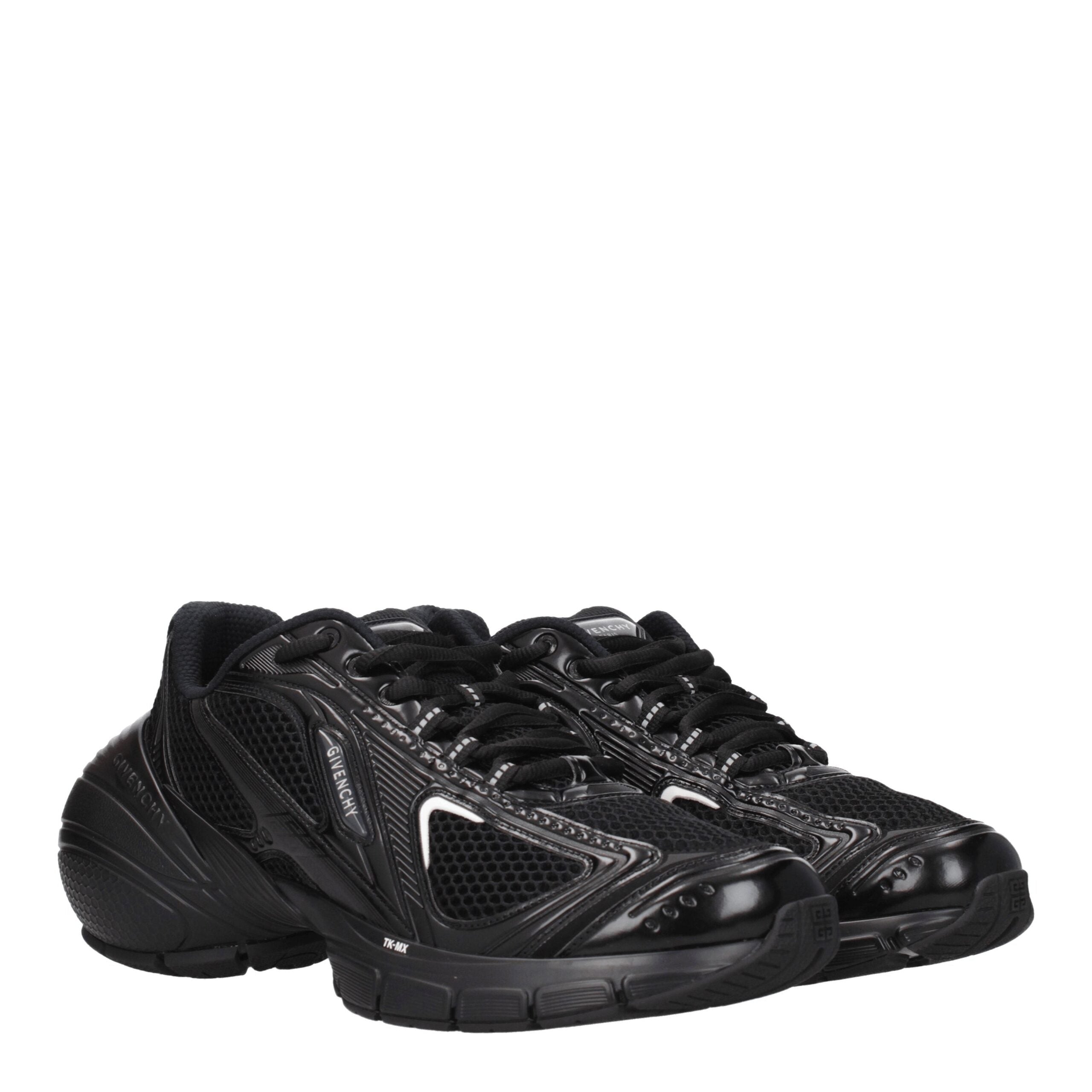 Givenchy Black Fabric Athletic Sneakers Givenchy