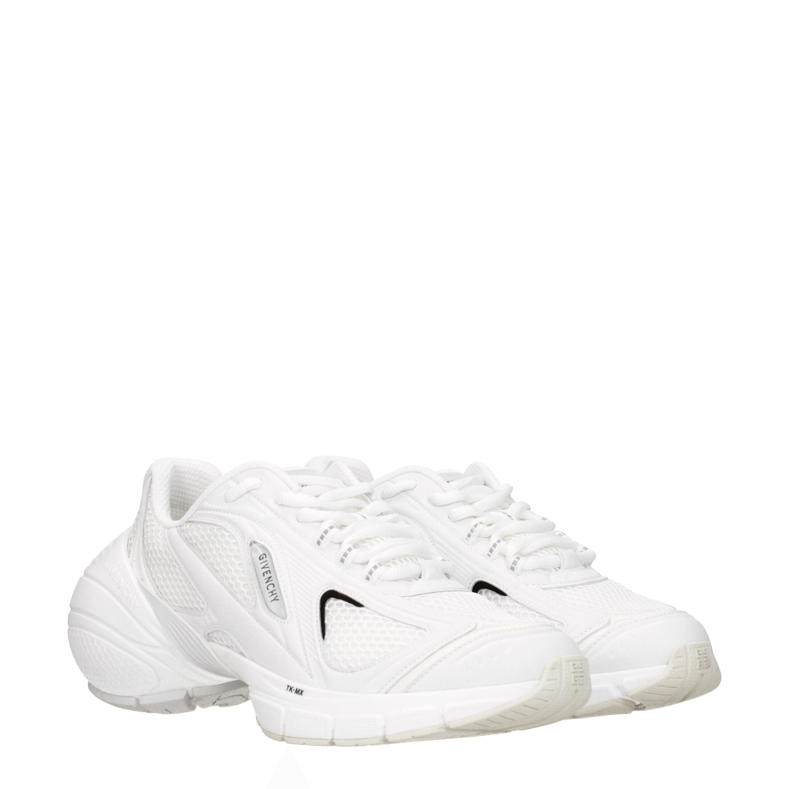 Givenchy White Fabric Athletic Sneakers Givenchy