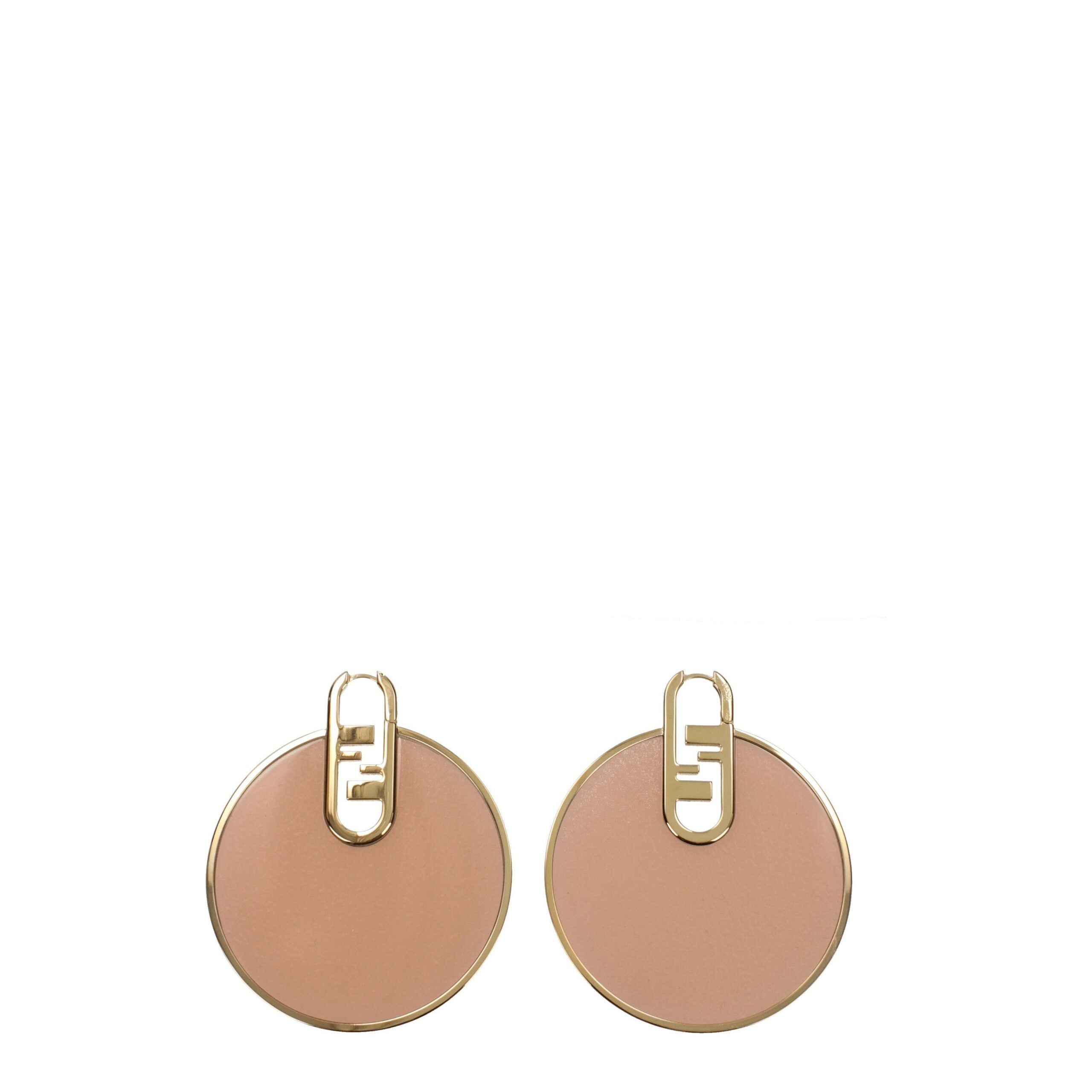 Fendi Pink Plexiglass Avantgarde Couture Oorbellen