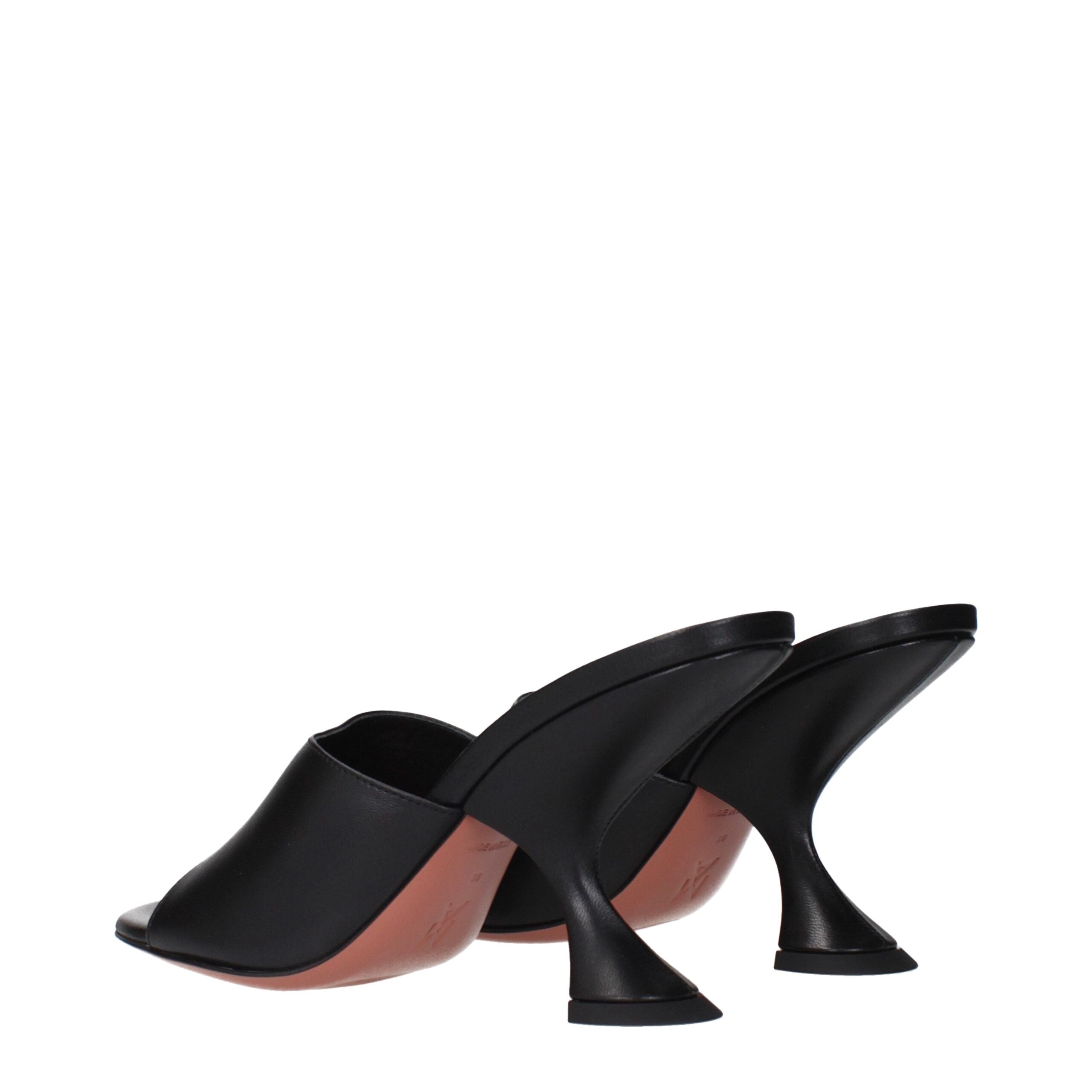 Amina Muaddi Taylor Nappaneroluxor Sandalen Zwart