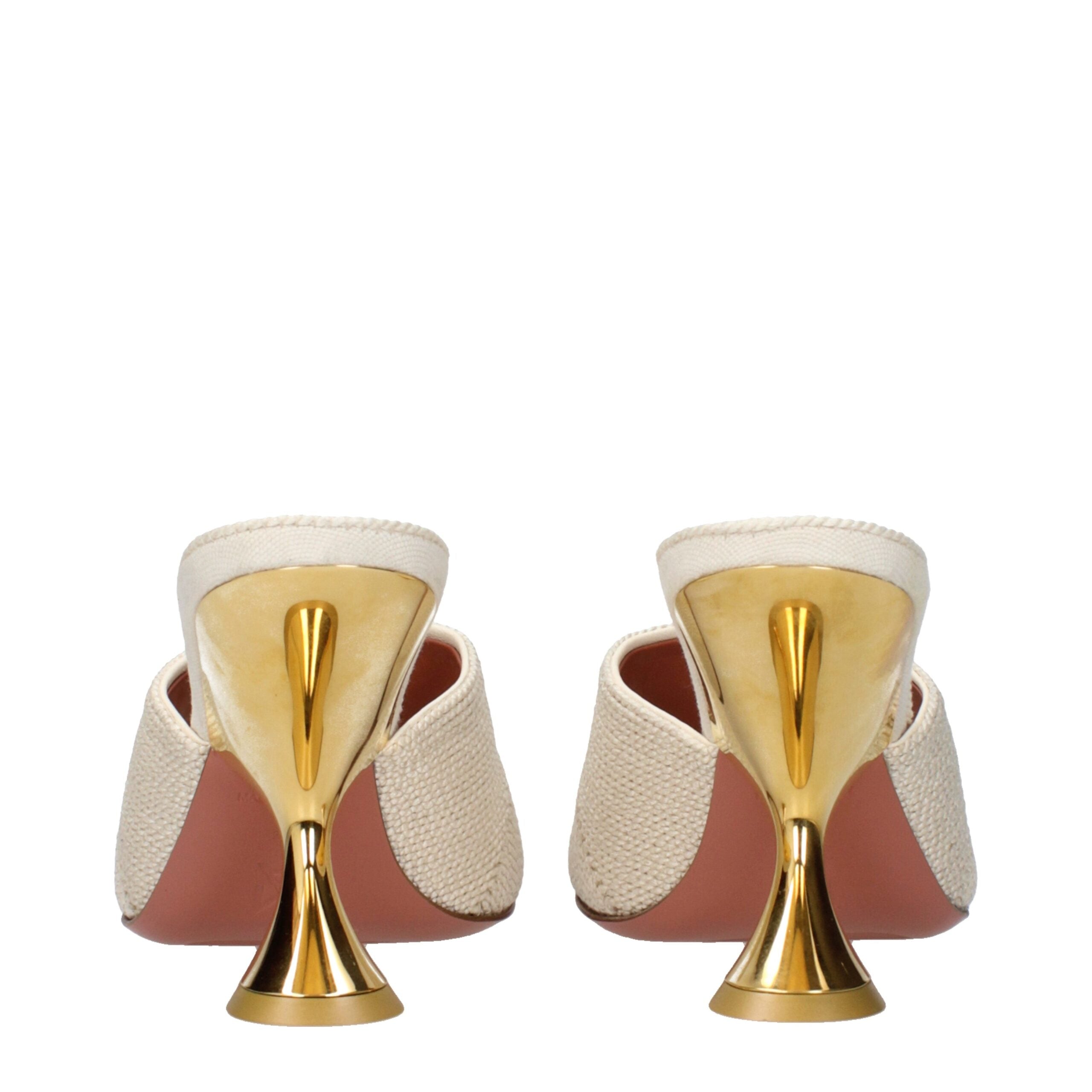 Amina Muaddi taylor woven slippers