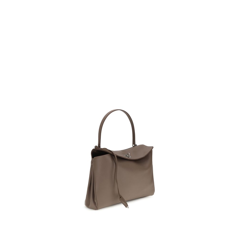 Balenciaga Schoudertas Grafietgrijs Kalfsleer