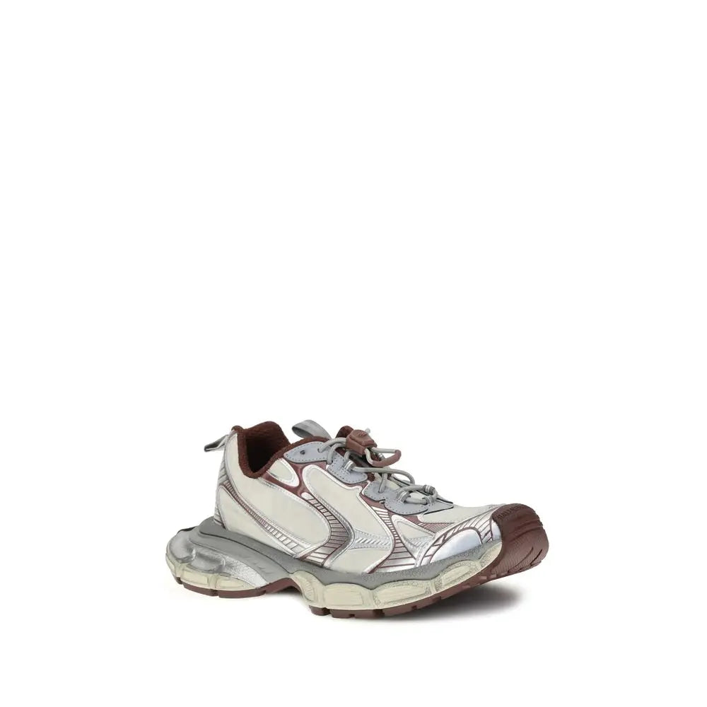 Balenciaga 3XL Sneakers – Wit, Zilver & Bordeaux Mesh Balenciaga