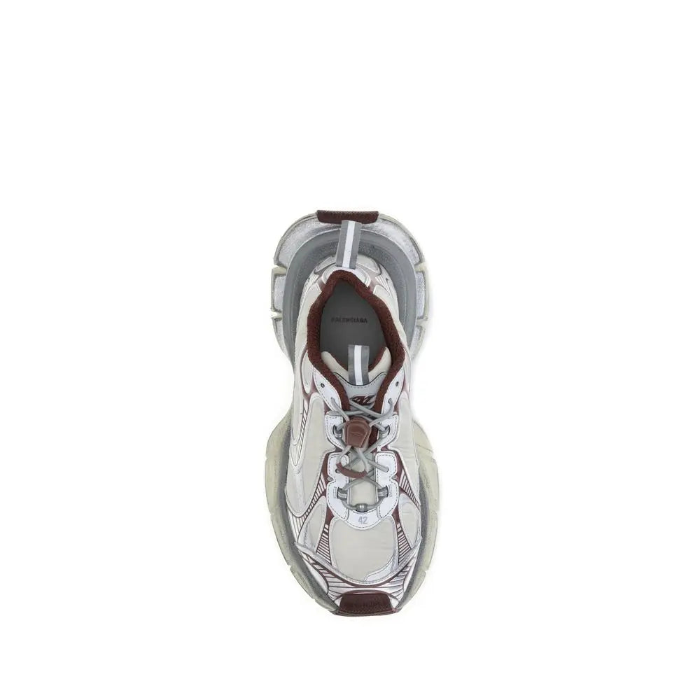 Balenciaga 3XL Sneakers – Wit, Zilver & Bordeaux Mesh Balenciaga