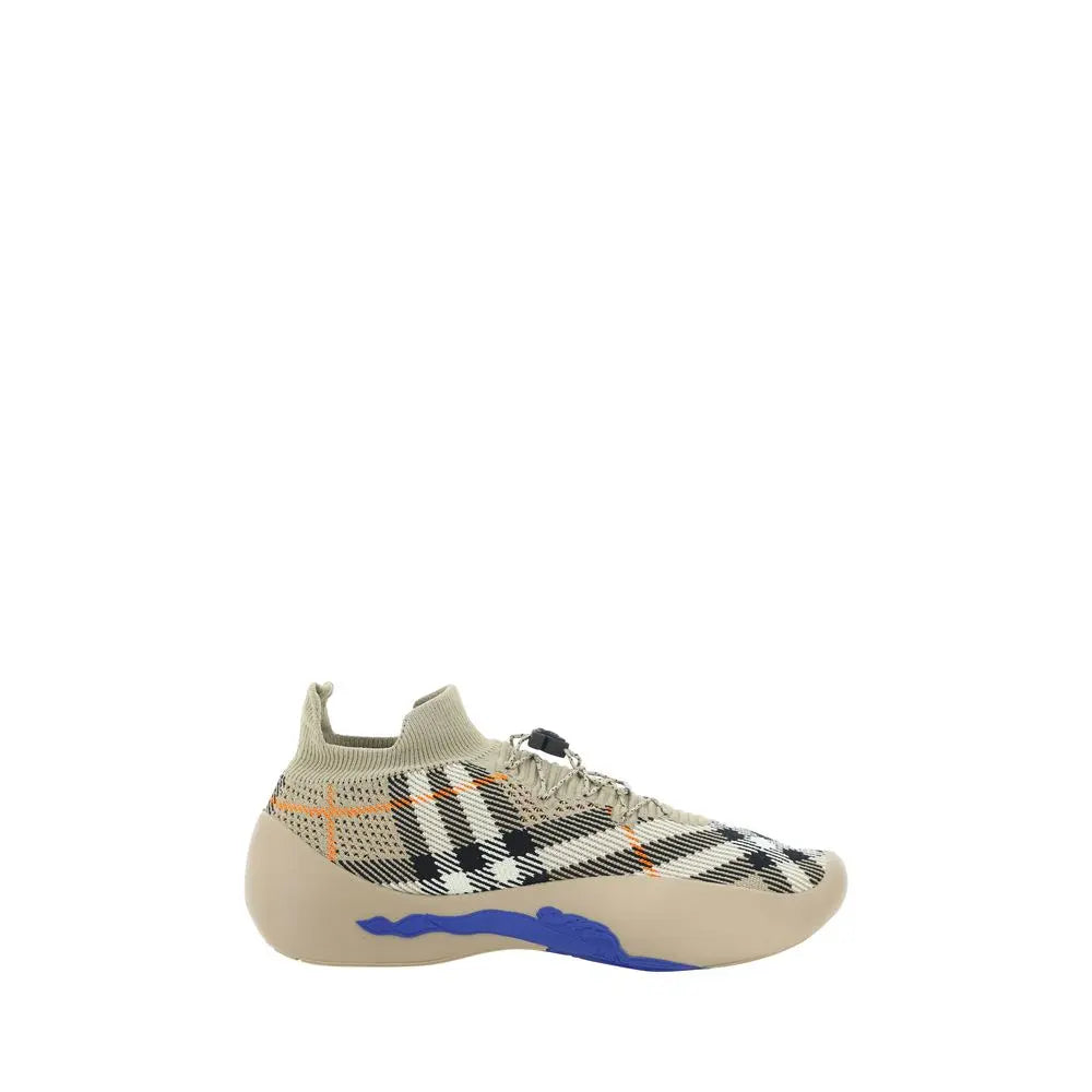 Burberry Neptune Archivio Check Sneaker – Bruin Burberry