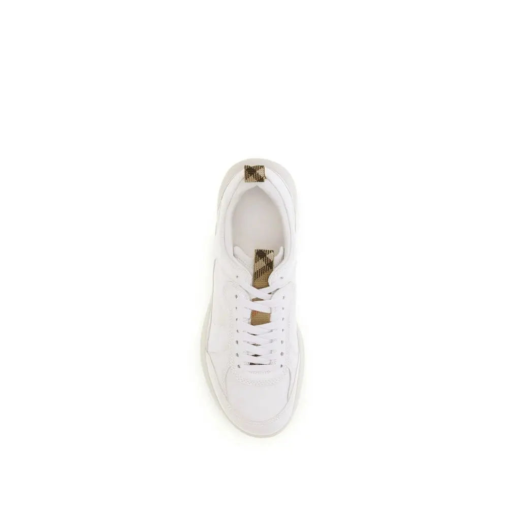 Burberry Matrix Leather Sneaker – Wit Burberry