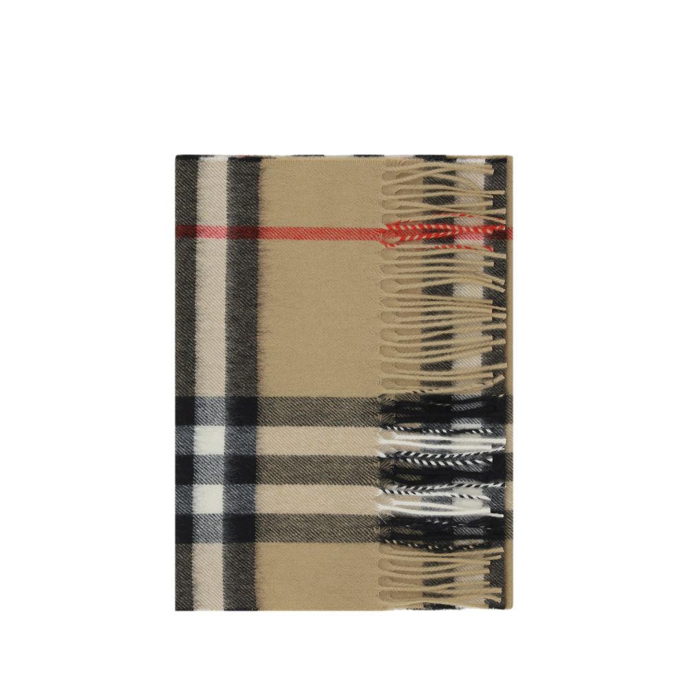 Burberry Cashmere Scarf – Brown Check Archive