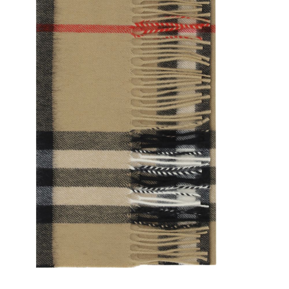 Burberry Cashmere Scarf – Brown Check Archive