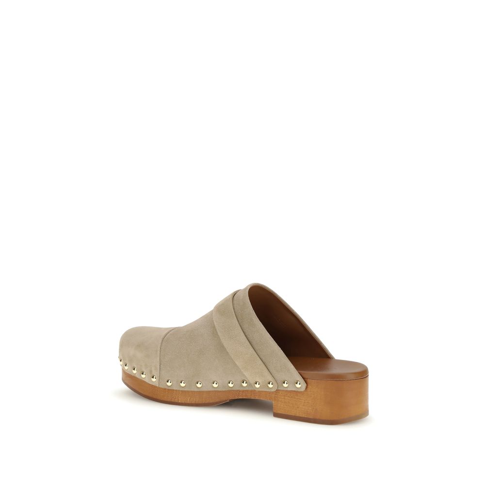 Chloé Jeannette Clog Mules