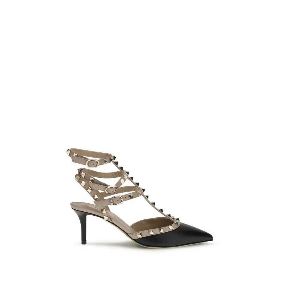 Valentino Garavani Rockstud Pump – Black Calf Leather Valentino Garavani