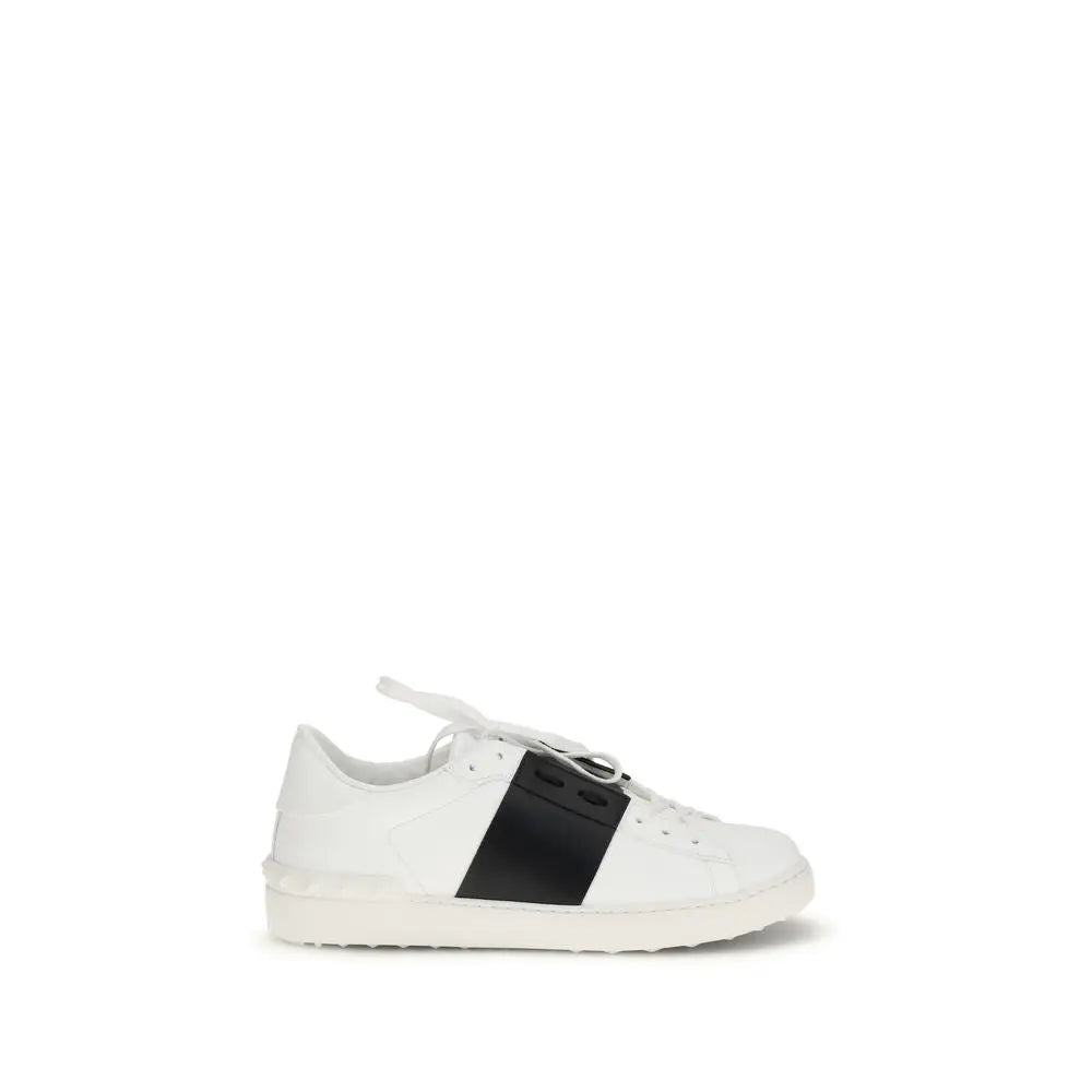 Valentino Garavani Open Sneakers – White Calf Leather Valentino Garavani