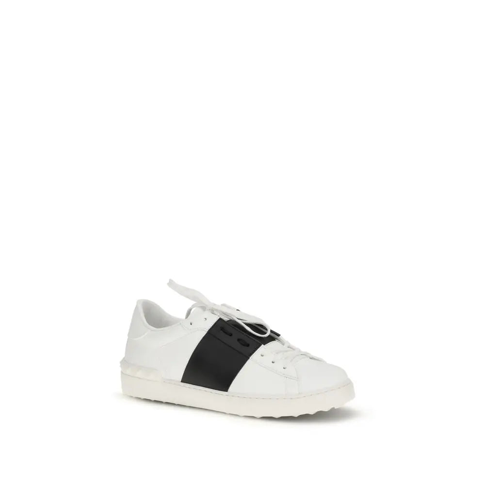 Valentino Garavani Open Sneakers – White Calf Leather Valentino Garavani