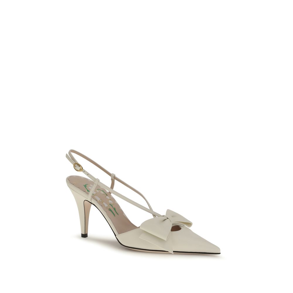Valentino Garavani Bowow Slingback Pumps
