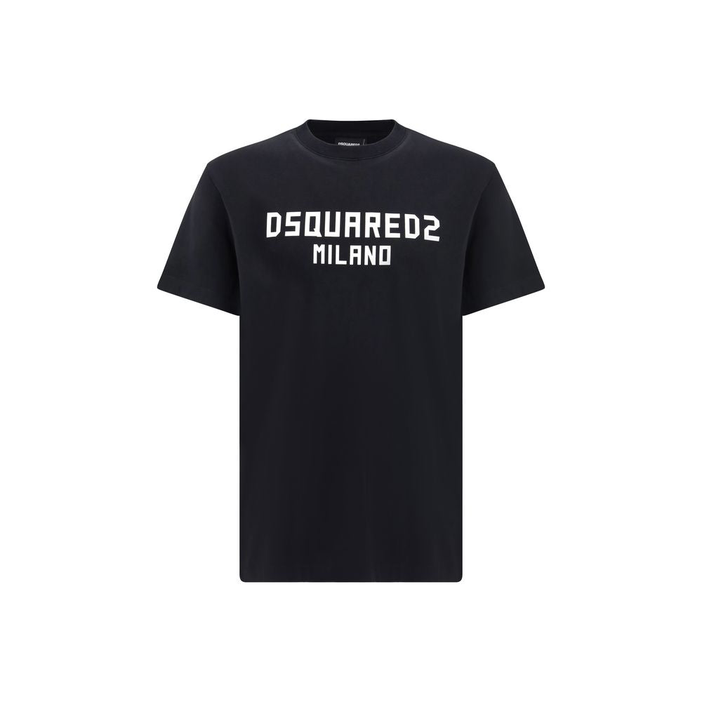Dsquared² Black Cotton T-Shirt Dsquared²