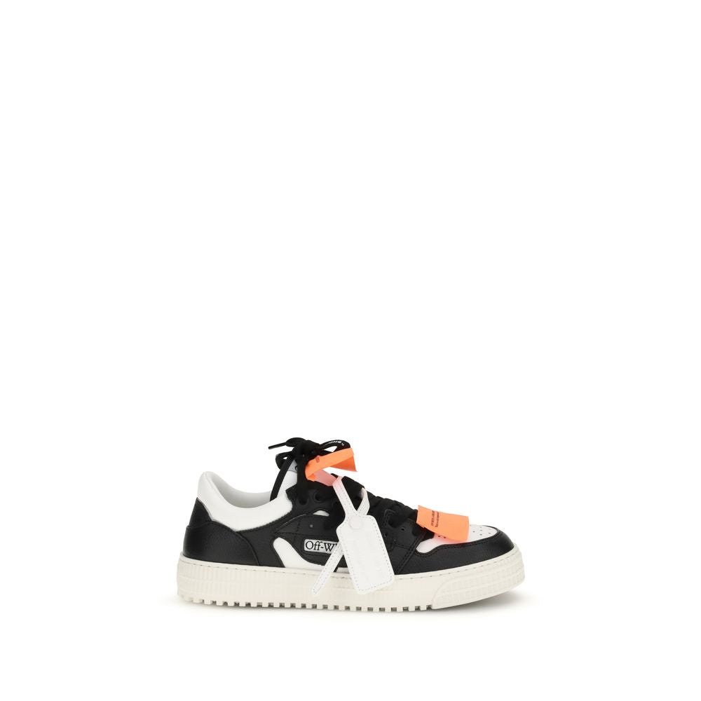 Off-White Multicolor Cotton Low Top Sneakers Off-White