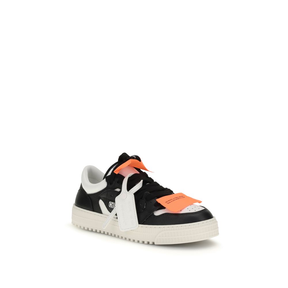 Off-White Multicolor Cotton Low Top Sneakers Off-White