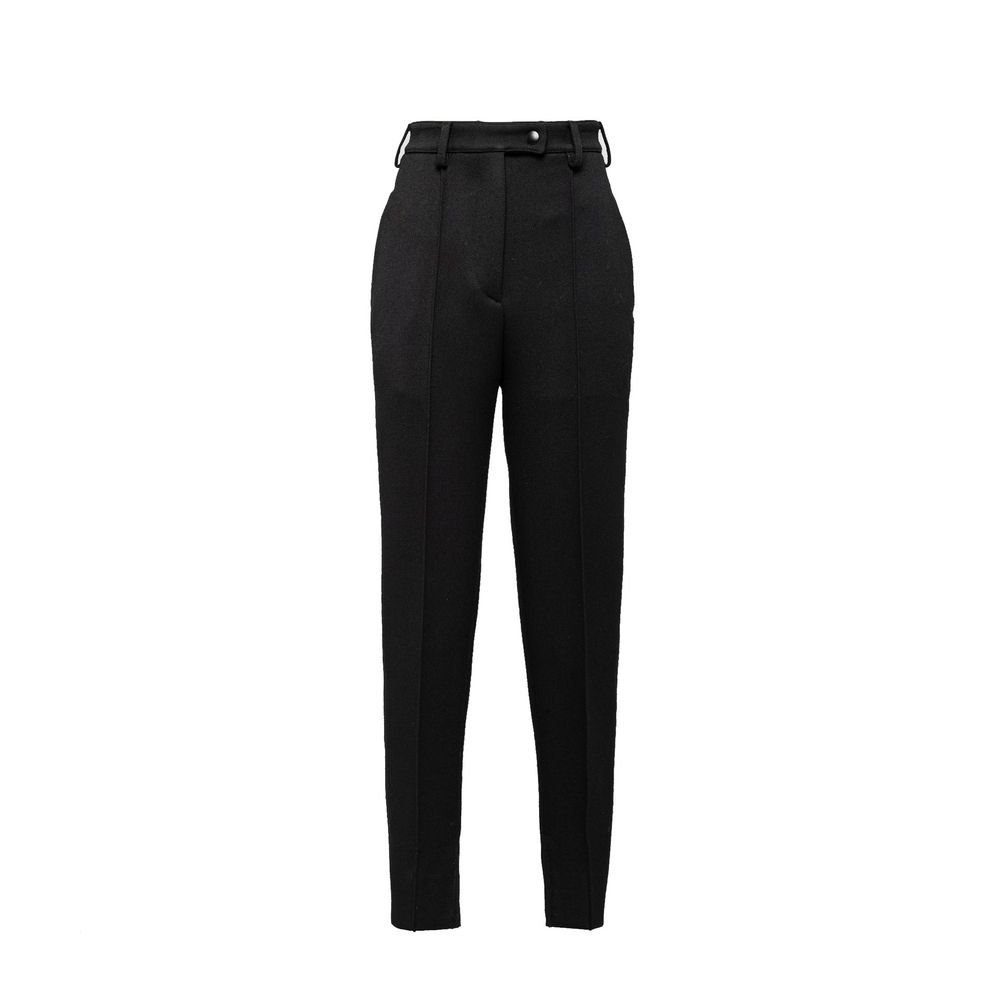Prada Virgin Wool Couture Broek