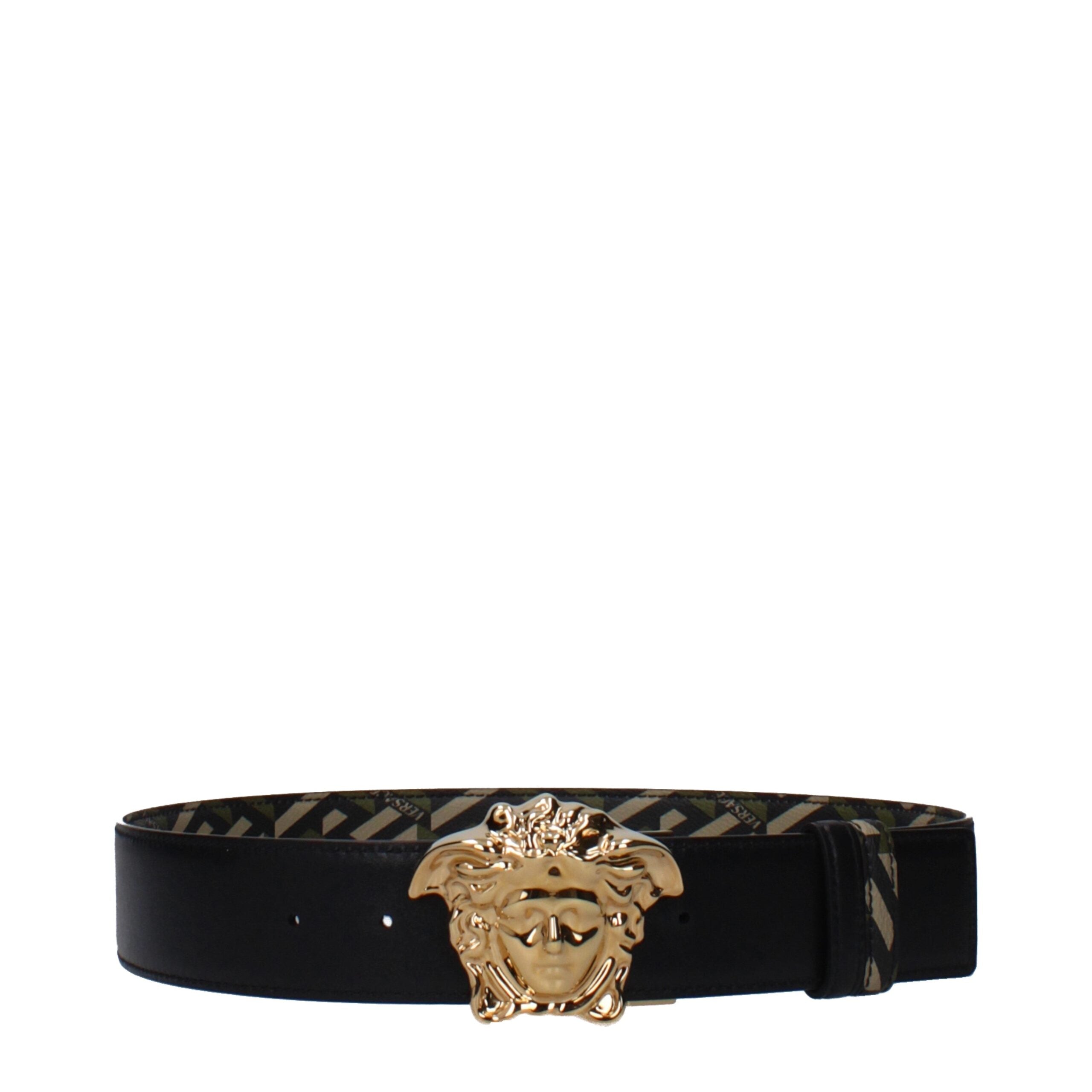 Versace Green Double-Face Belt