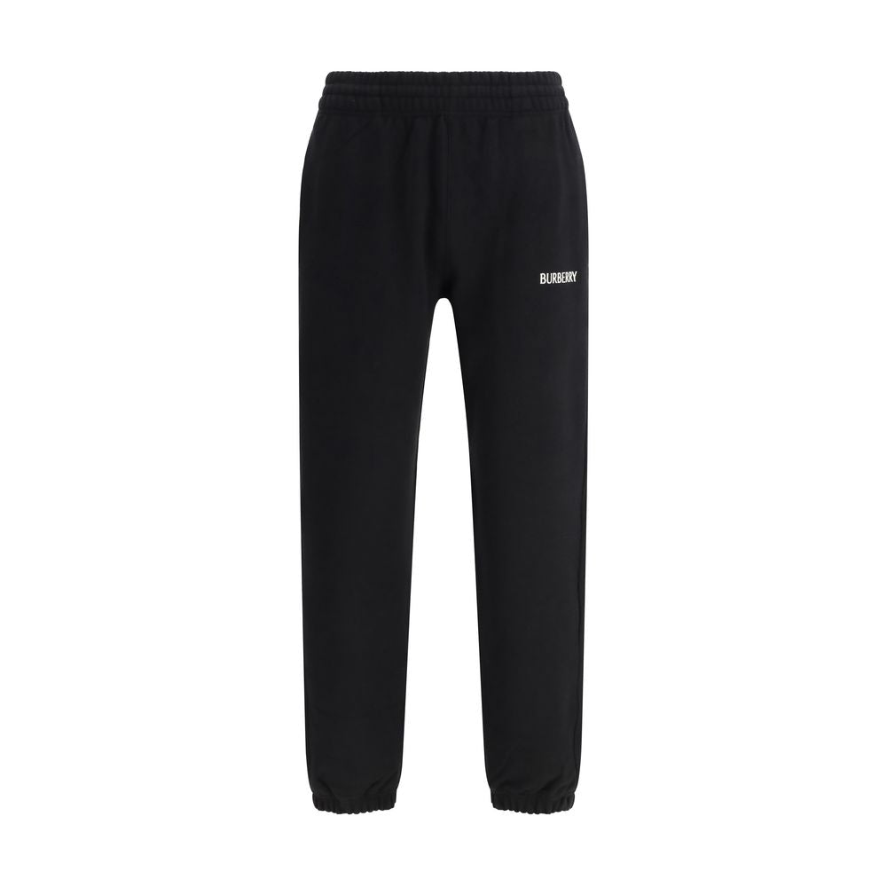Burberry Black Cotton Joggers