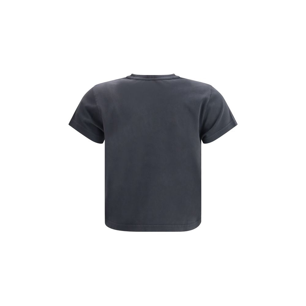 Alexander Wang Shrunken Jersey T-Shirt – Zwart