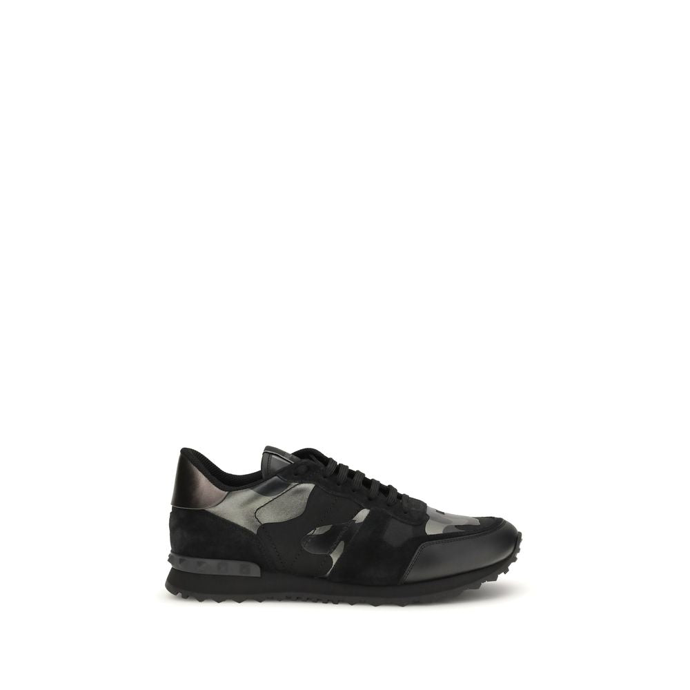 Valentino Garavani Rockrunner Sneakers – Zwart