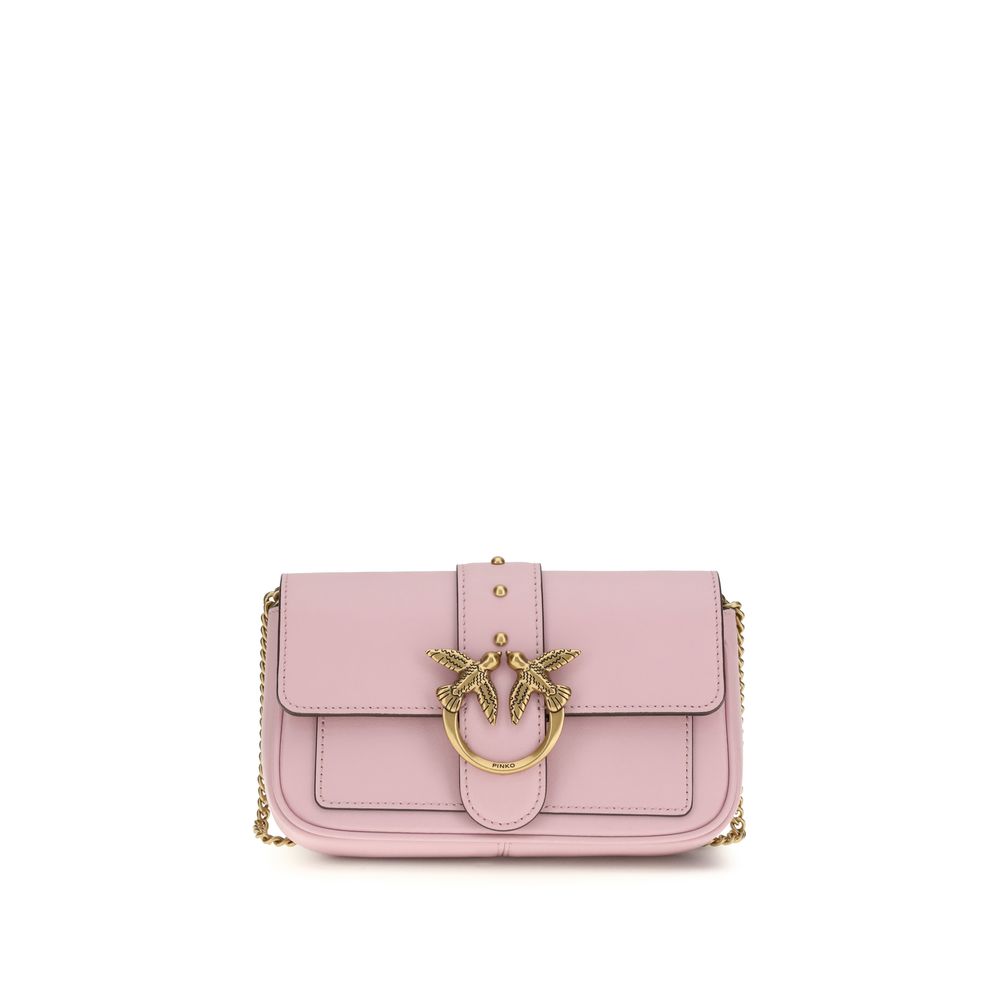 Pinko Love One Shoulder Bag – Roze