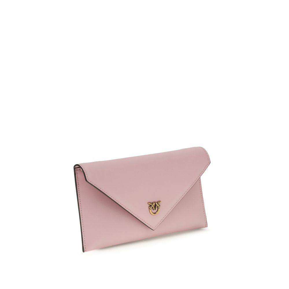 Pinko Love Birds Clutch Bag – Roze