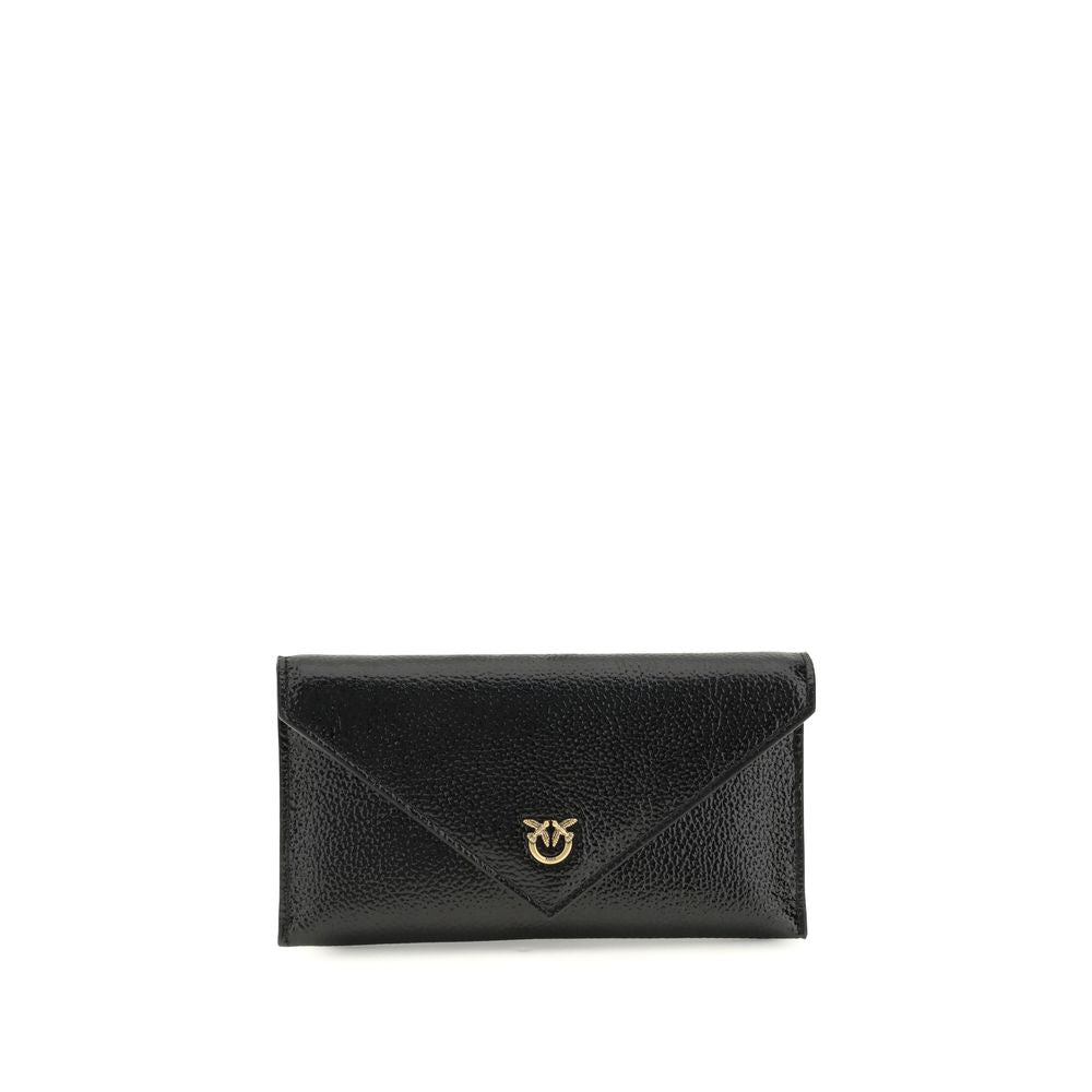 Pinko Love Birds Clutch Bag – Zwart
