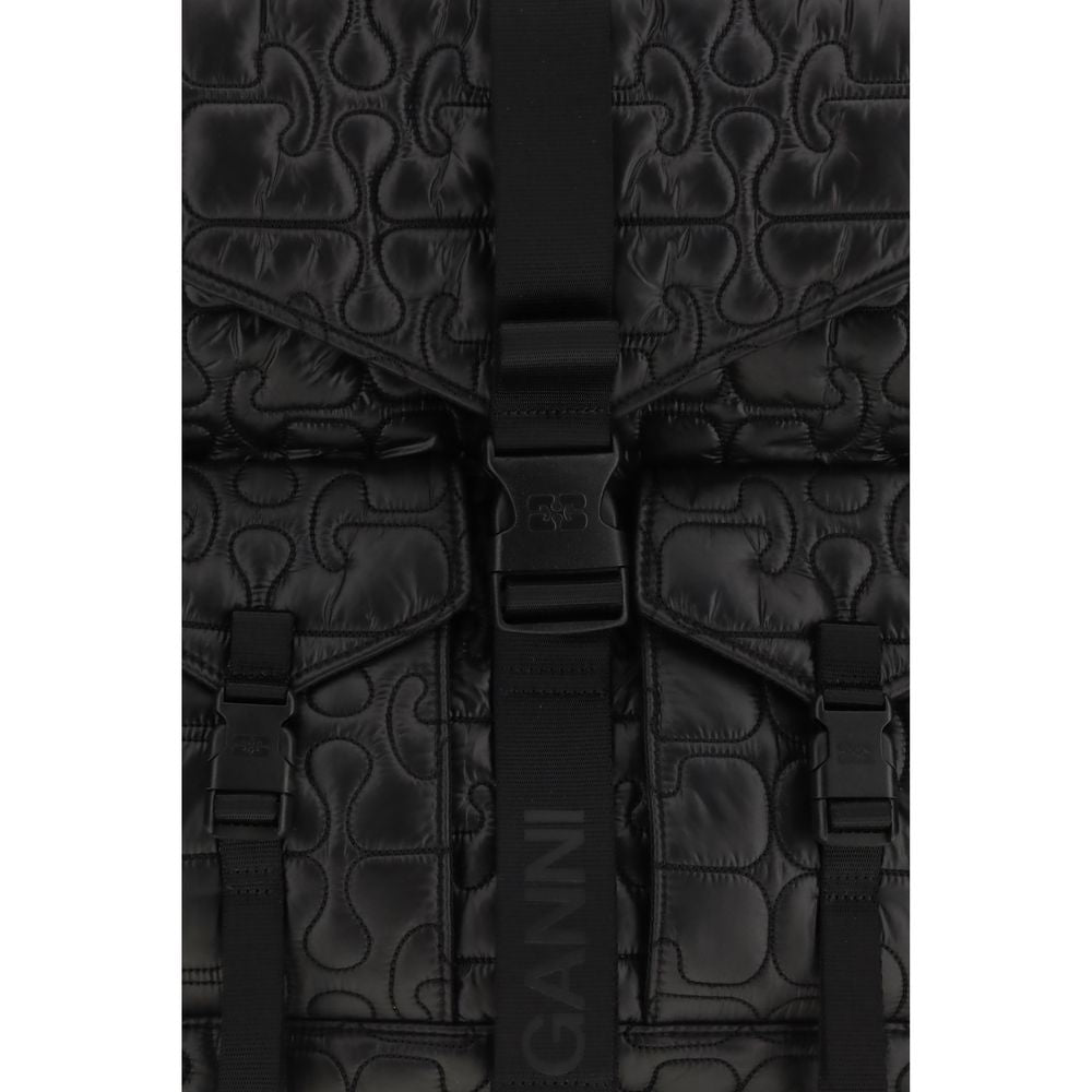 Ganni Quilted Rugzak