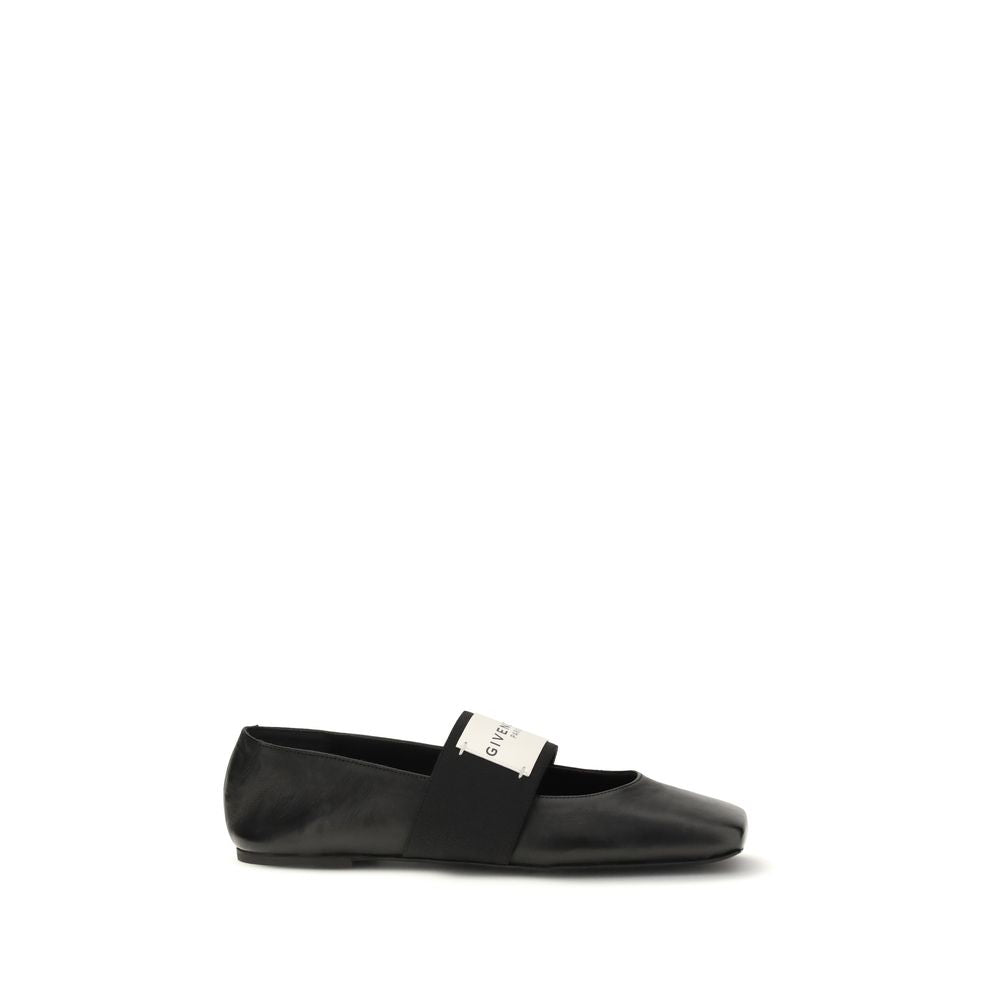 Givenchy Sliced Square Ballerinas