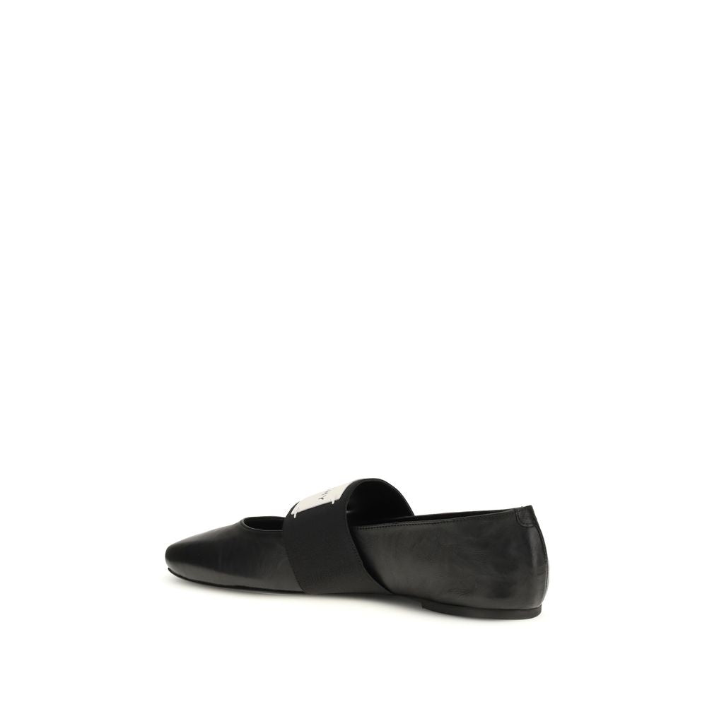 Givenchy Sliced Square Ballerinas