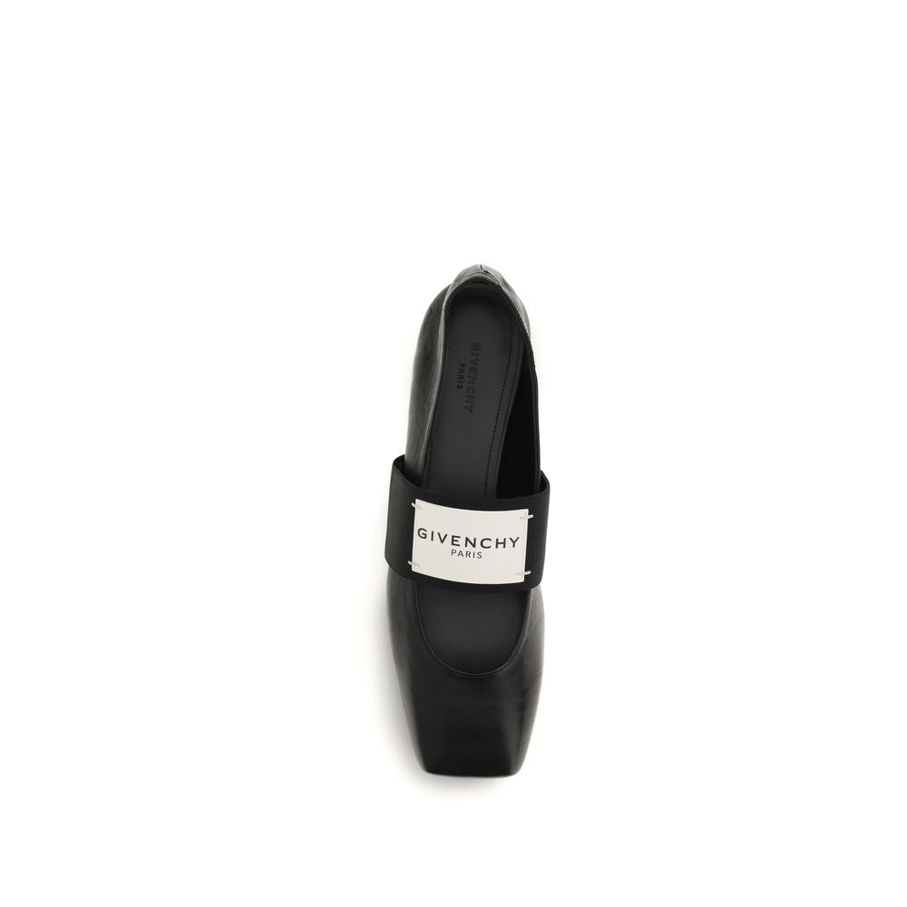Givenchy Sliced Square Ballerinas