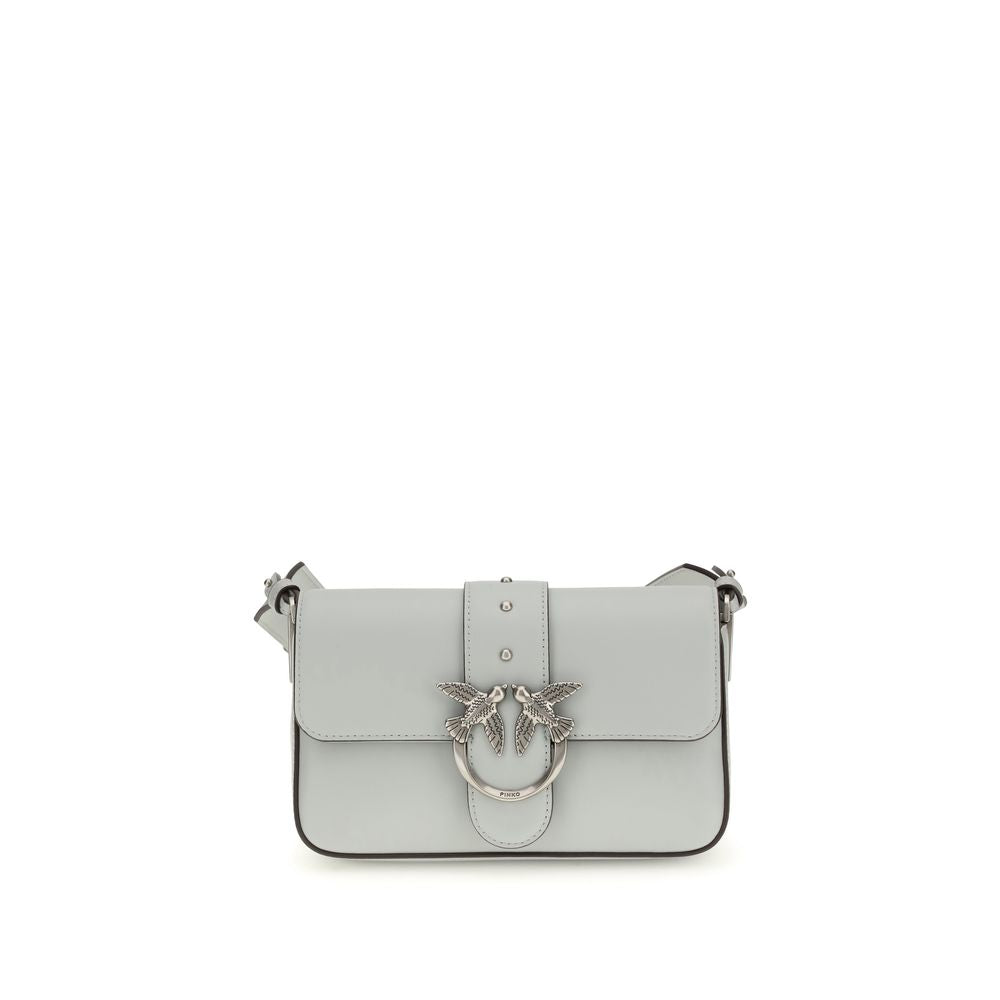 PINKO Timelessness Mini Love Kalfsleder Schoudertas