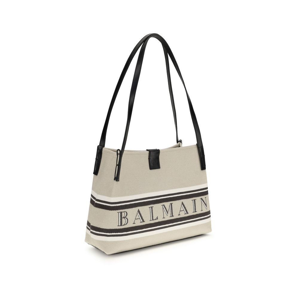 Balmain Jacquardlogo Schoudertas
