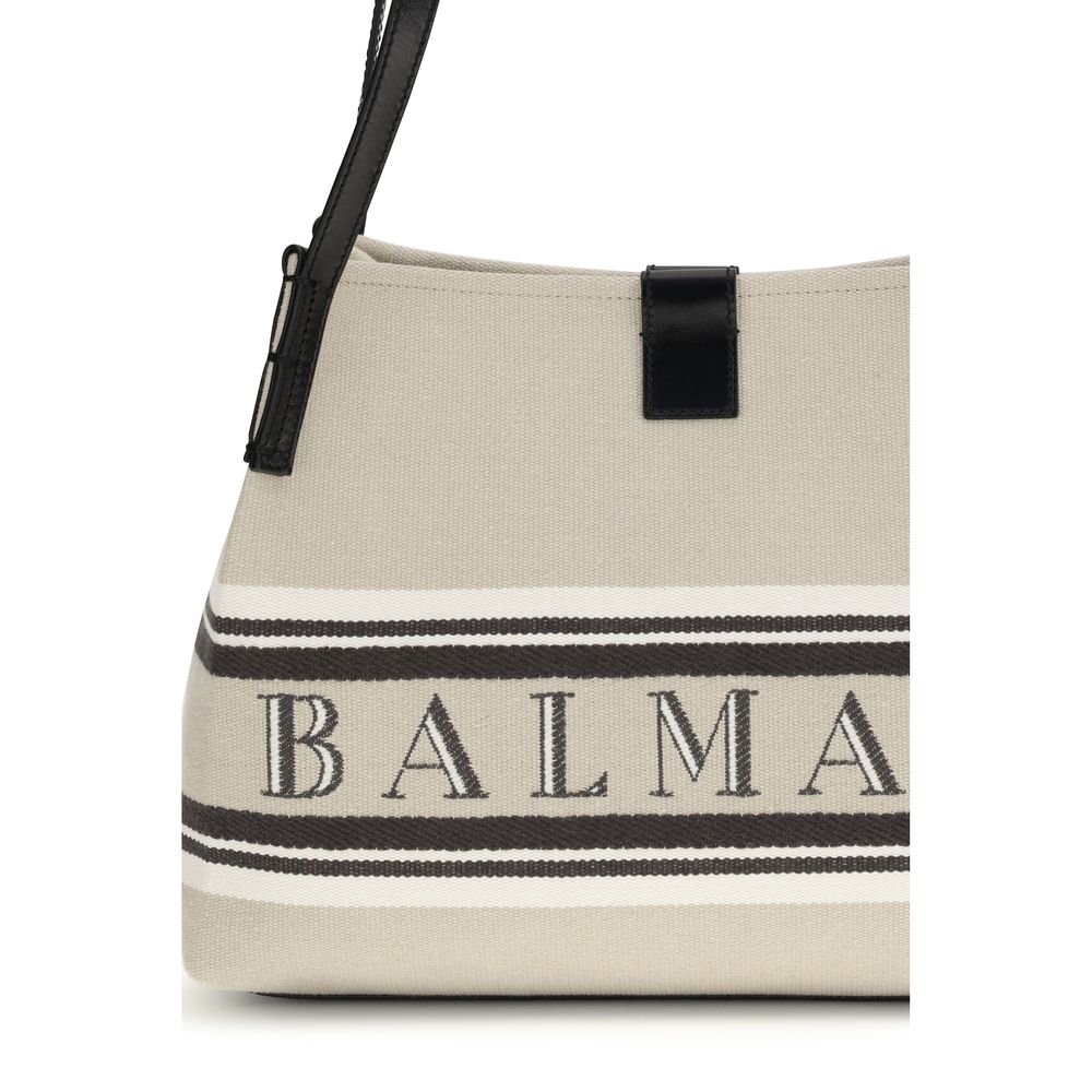 Balmain Jacquardlogo Schoudertas