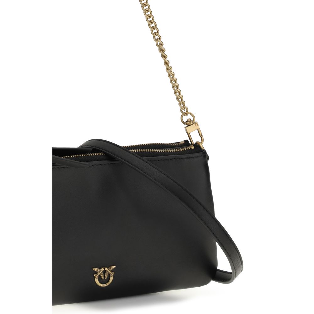 PINKO magnifiek minimalistisch double bag schoudertas